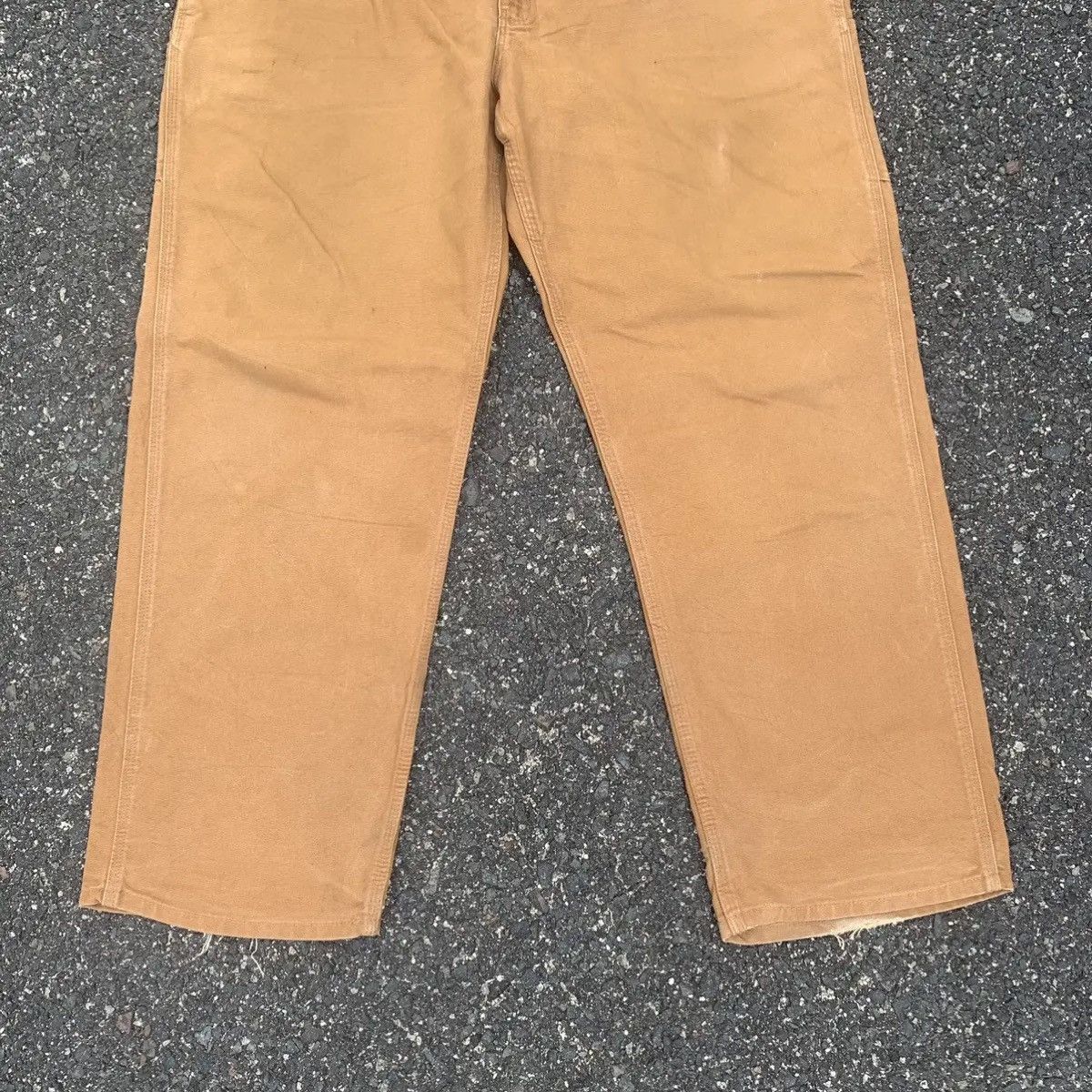 Carhartt CARHARTT TROUSERS DUCK CANVAS WORK WEAR CARPENTER PANTS Size US 39 - 3 Thumbnail