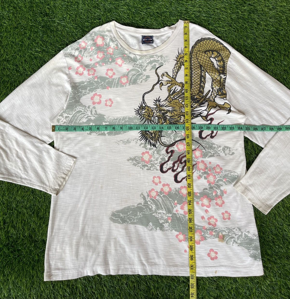 Karakuri Tamashii Vintage’y2k🔥DURANTE🔥Dragonfly Sukajan Longsleeve Tshirt Size US XL / EU 56 / 4 - 15 Thumbnail