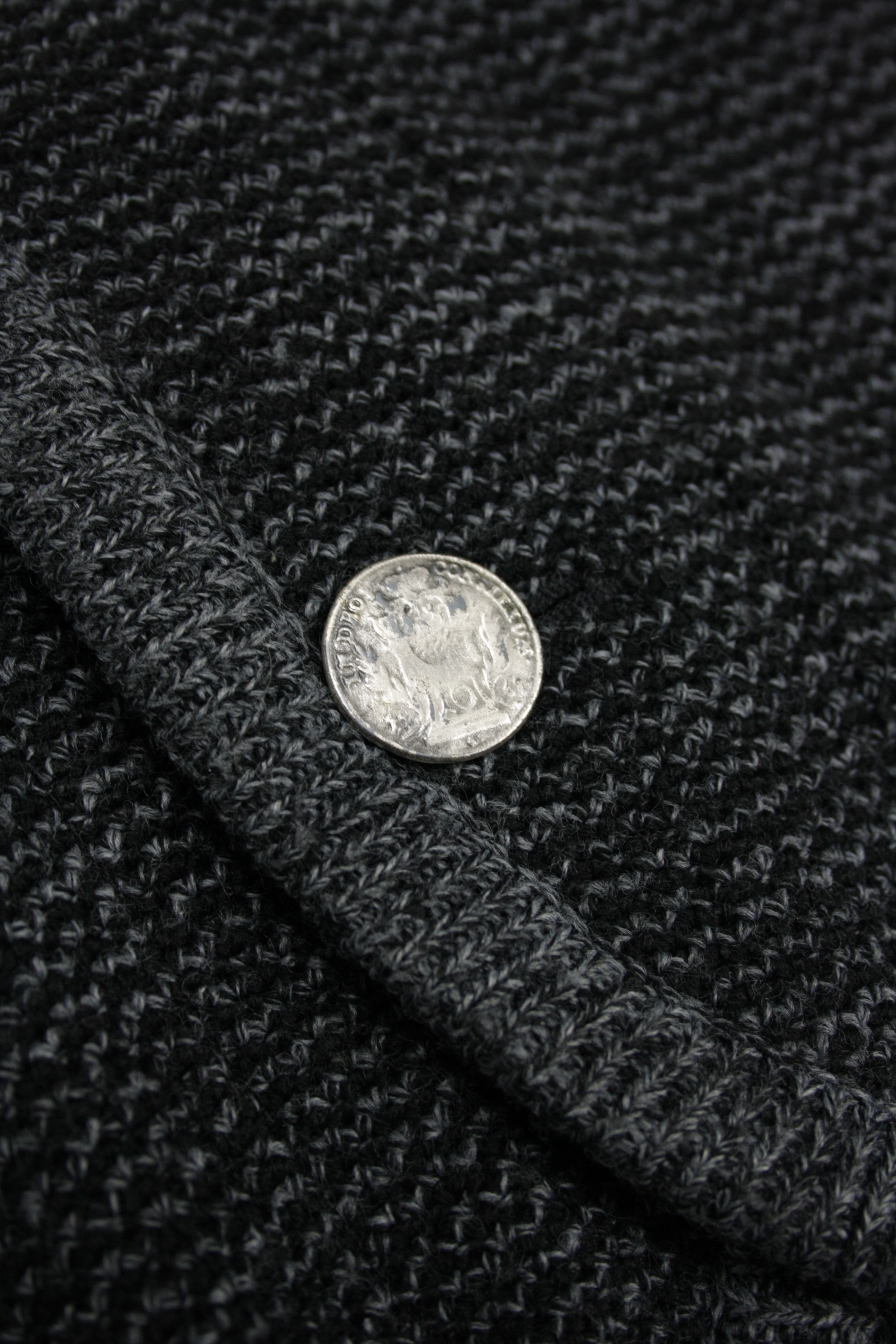 Designer × Vintage Patrick Bernard 90s Vintage Coin Buttons Cardigan Sweater Size US XL / EU 56 / 4 - 8 Thumbnail