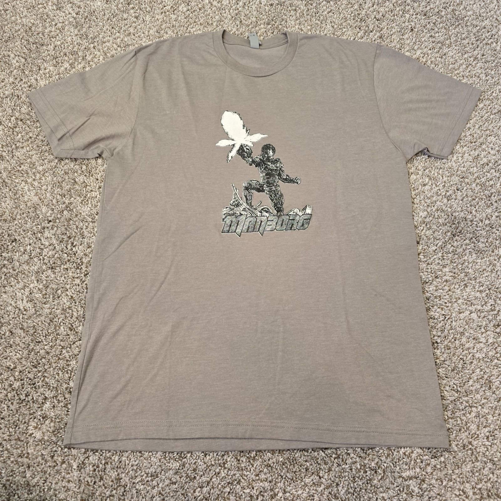 Next Level Apparel Rare Manborg Movie Darksky Films T Shirt Large Cast And Crew Size US L / EU 52-54 / 3 - 1 Thumbnail