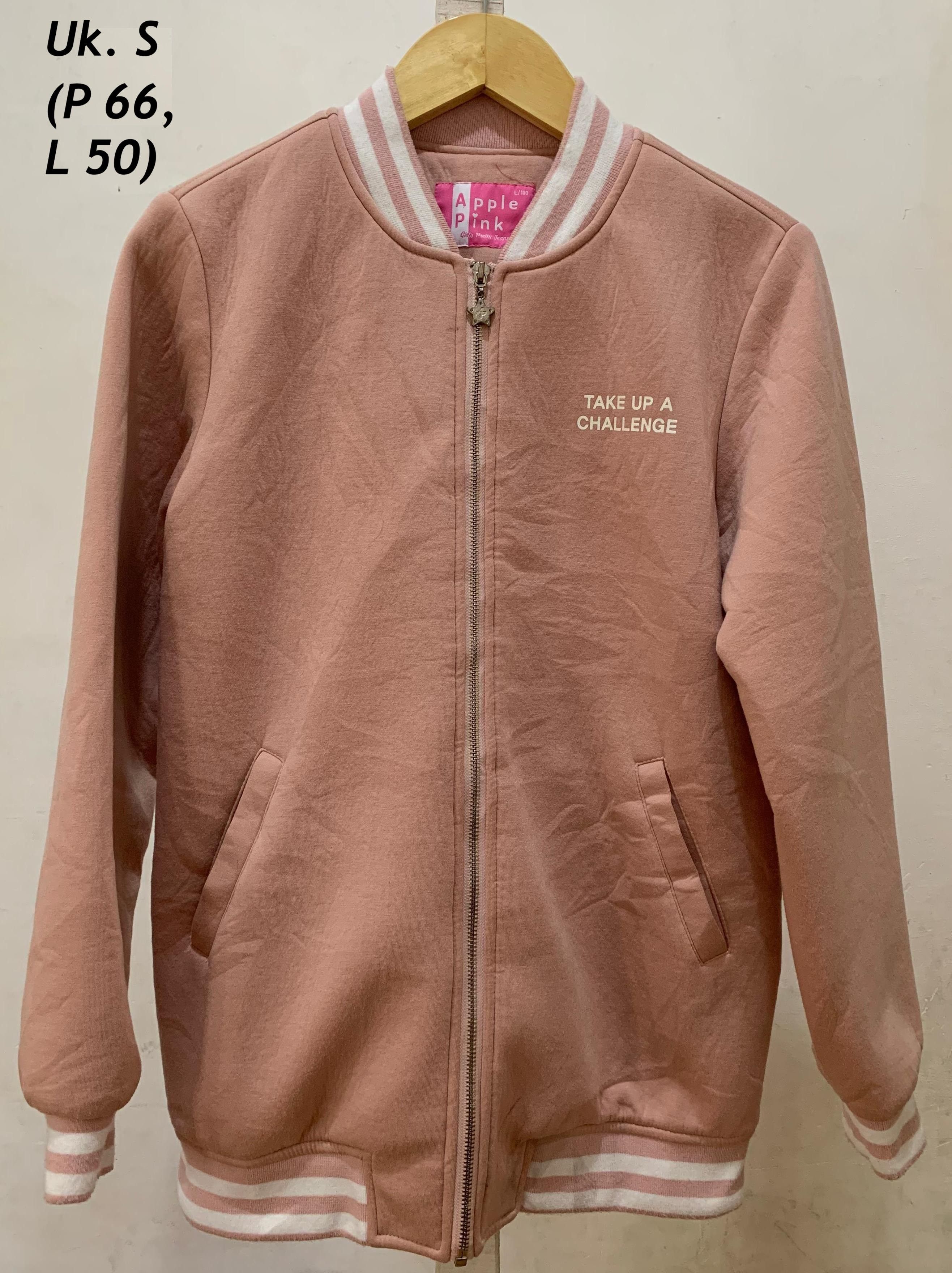 Apple Apple Pink Bomber Jacket Size S - Second Original Size S / US 4 / IT 40 - 4 Thumbnail