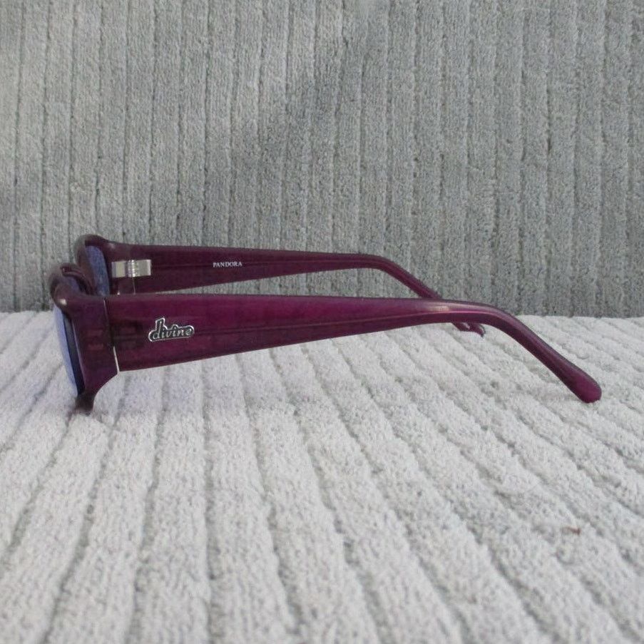 Other New Divine Eyewear Pandora Purple/Clear Purple Sunglasses Size ONE SIZE - 3 Thumbnail