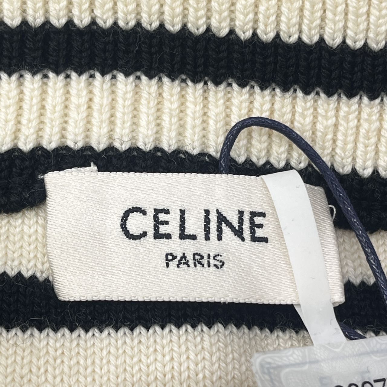 Celine Celine Striped Patch Pocket Sleeveless Dress K26WX Size S / US 4 / IT 40 - 6 Thumbnail