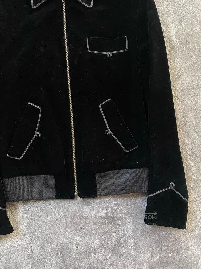 Saint Laurent Paris Saint Laurent Paris Black Velvet Court Jacket Size US S / EU 44-46 / 1 - 4 Thumbnail