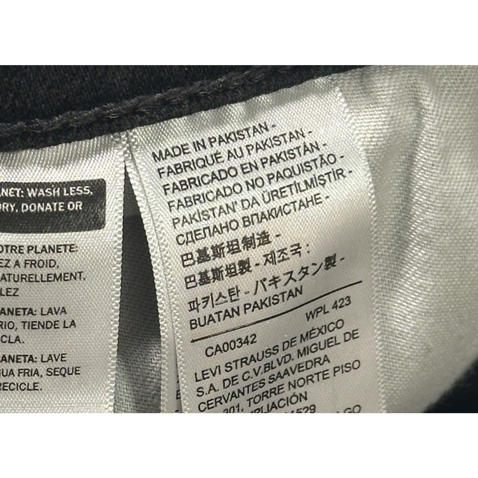 Levi's Y2K 2000s Levis 559 Jeans 32x30 Black Denim Hamilton Size US 32 / EU 48 - 5 Thumbnail