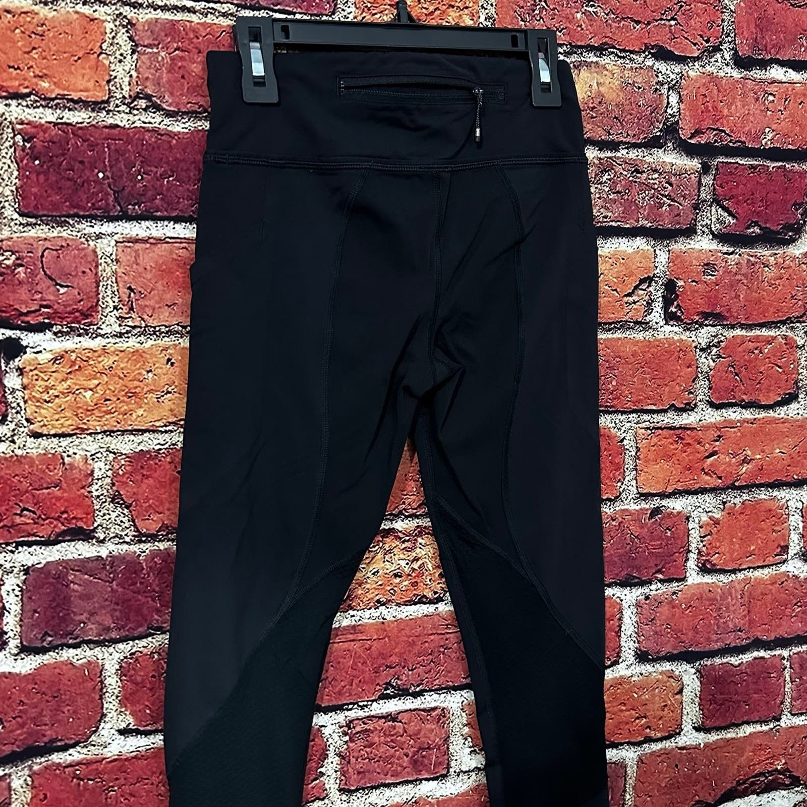 Lululemon Black full length Lululemon Leggings size 2 Size 26" / US 2 / IT 38 - 6 Thumbnail