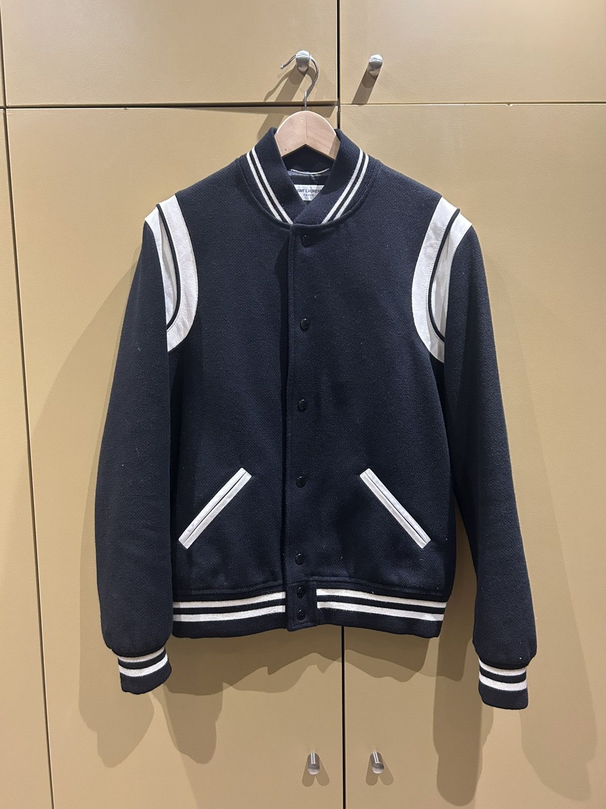 Saint Laurent Paris Varsity jacket /bombers saint Laurent Size US L / EU 52-54 / 3 - 1 Thumbnail