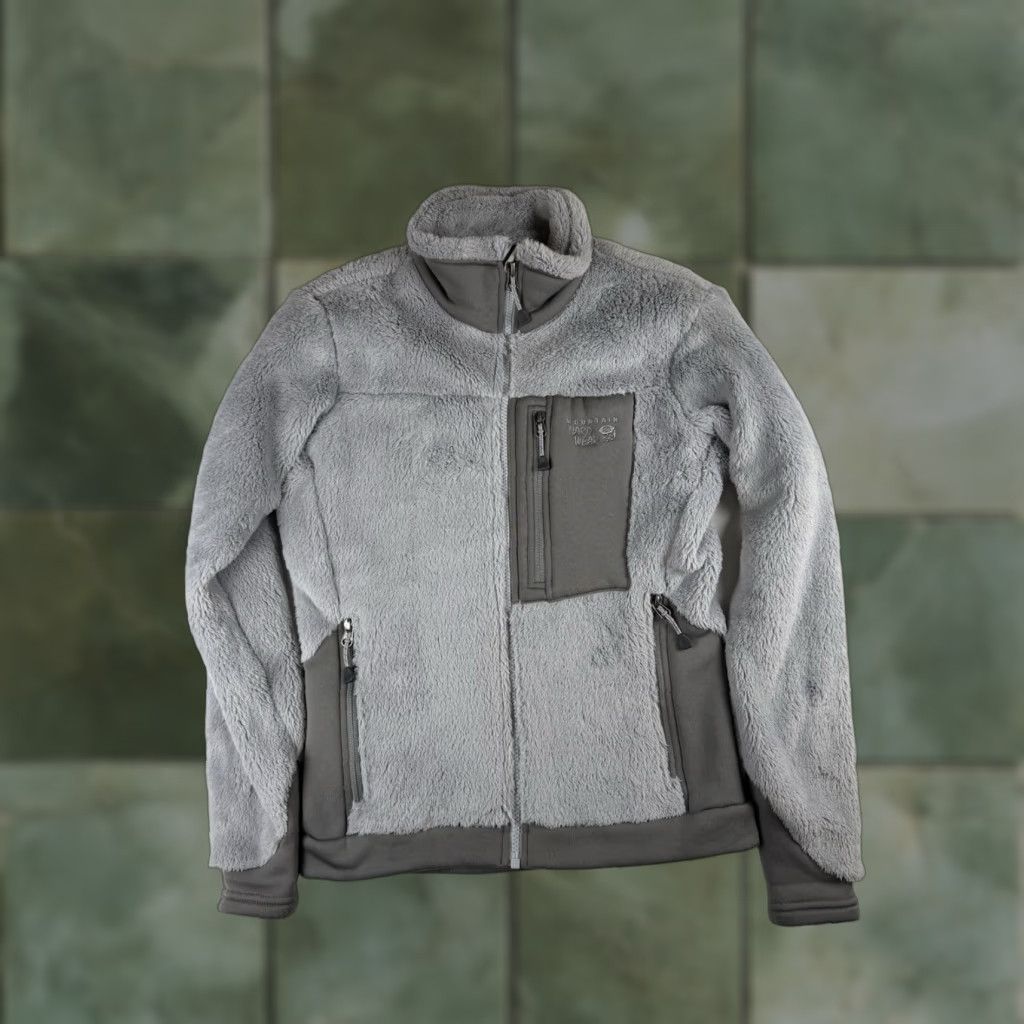 Mountain Hardwear VINTAGE? No. Wait. We must start with VINTAGE if item is vintage; it's not. So: Mountain Hardwear Women's XS Polartec High Loft Full Zip Jacket Gray Size XS / US 0-2 / IT 36-38 - 1 Thumbnail