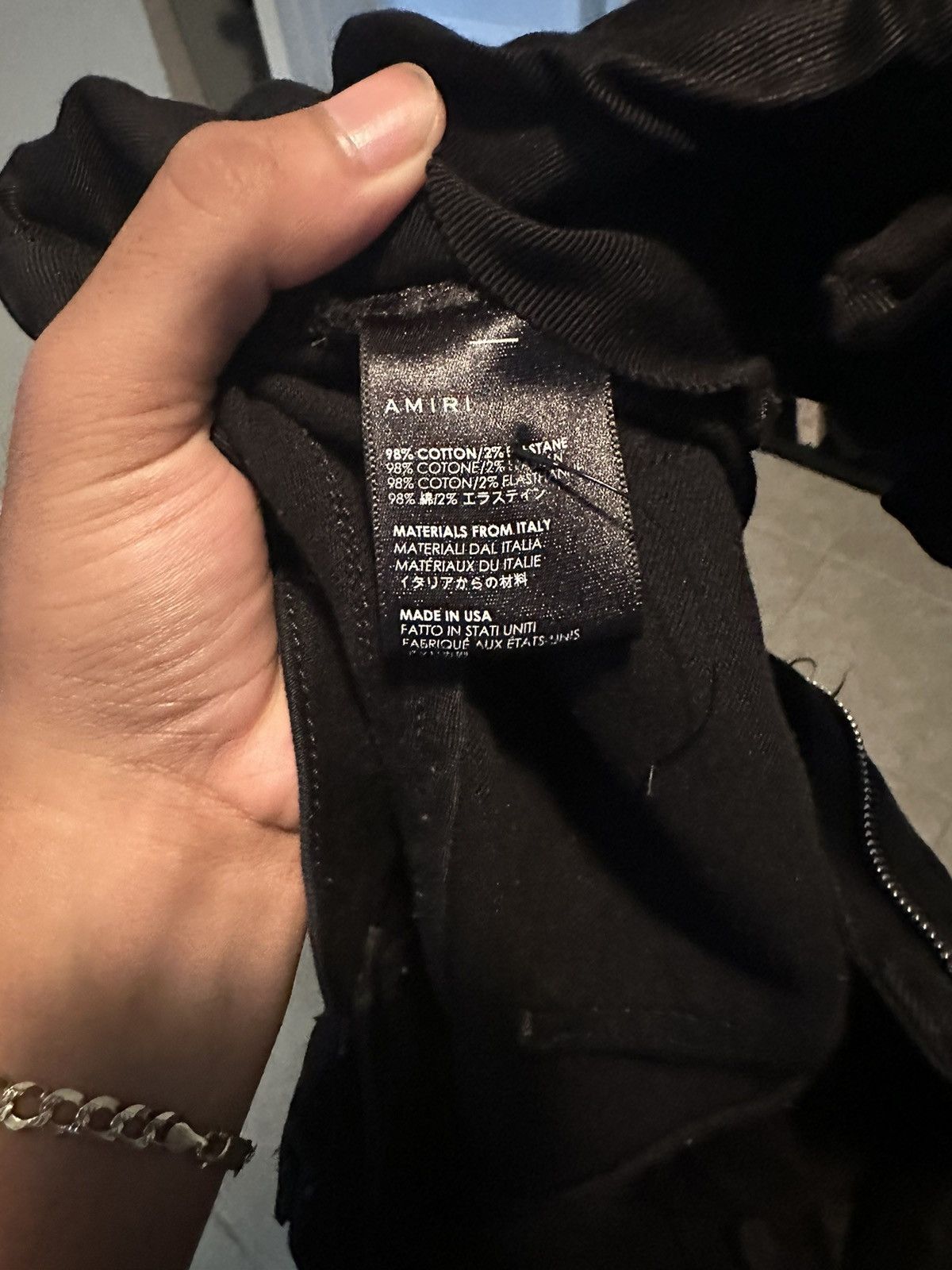 Amiri Black Amiri jeans Size US 30 / EU 46 - 2 Thumbnail