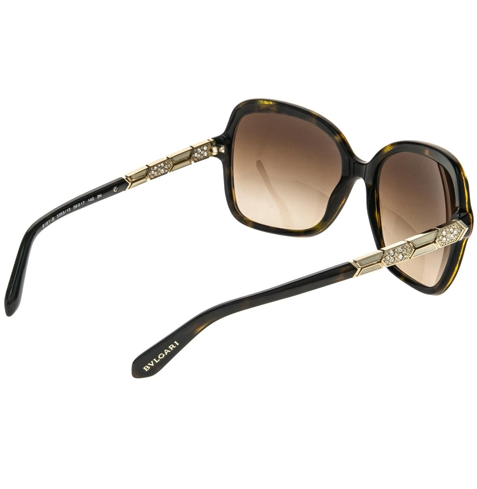 Bvlgari BULGARI BV8181B 8181 Serpenti Brown Havana Sunglasses Size ONE SIZE - 12 Thumbnail