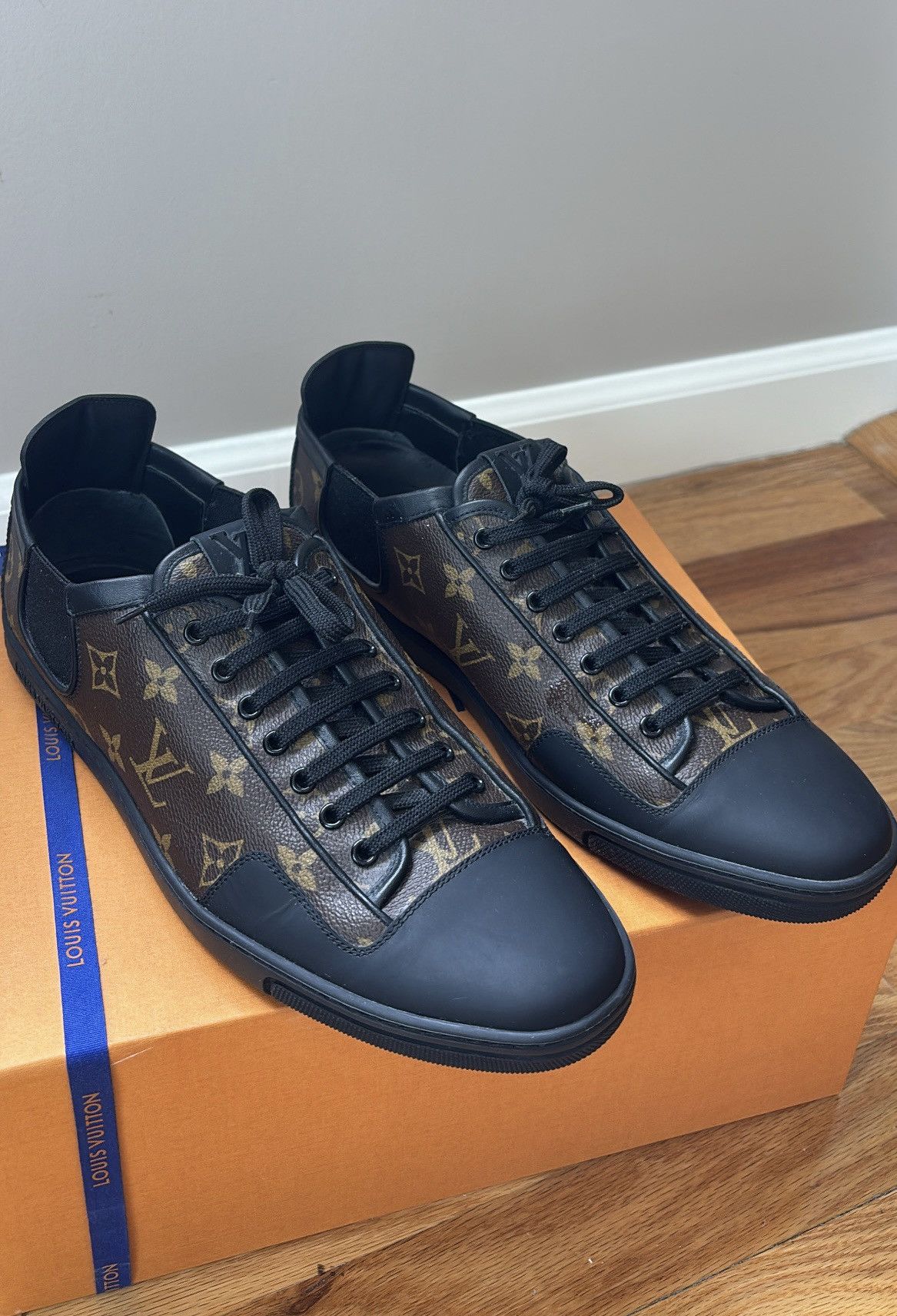 Louis Vuitton Louis Vuitton Monogram Slalom Sneakers - Men Size 10.5 Size US 10.5 / EU 43-44 - 1 Thumbnail
