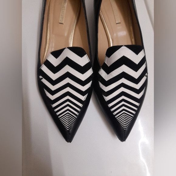 Nicholas Kirkwood Nicholas Kirkwood - Moccasins Beya Imprime Chevron Print - Size US 5 / IT 35 - 2 Thumbnail