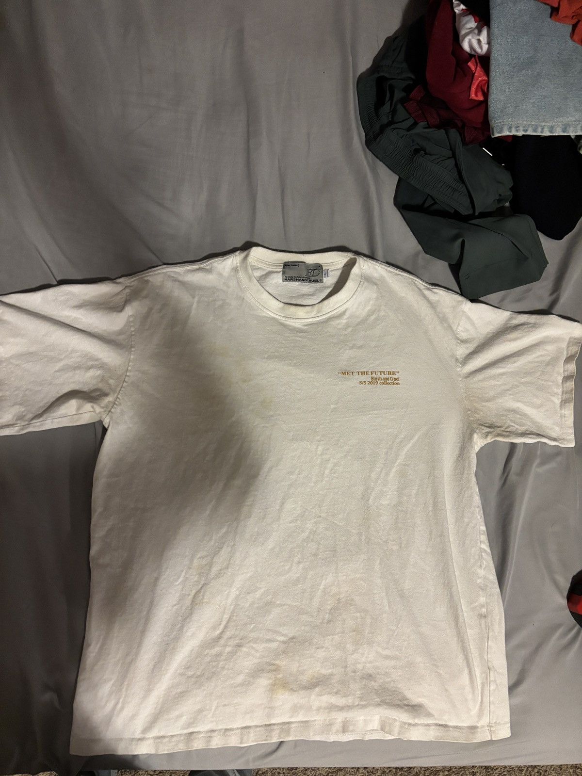 Harsh and Cruel HarshAndCruel “Met the Future” White T Size US L / EU 52-54 / 3 - 2 Thumbnail