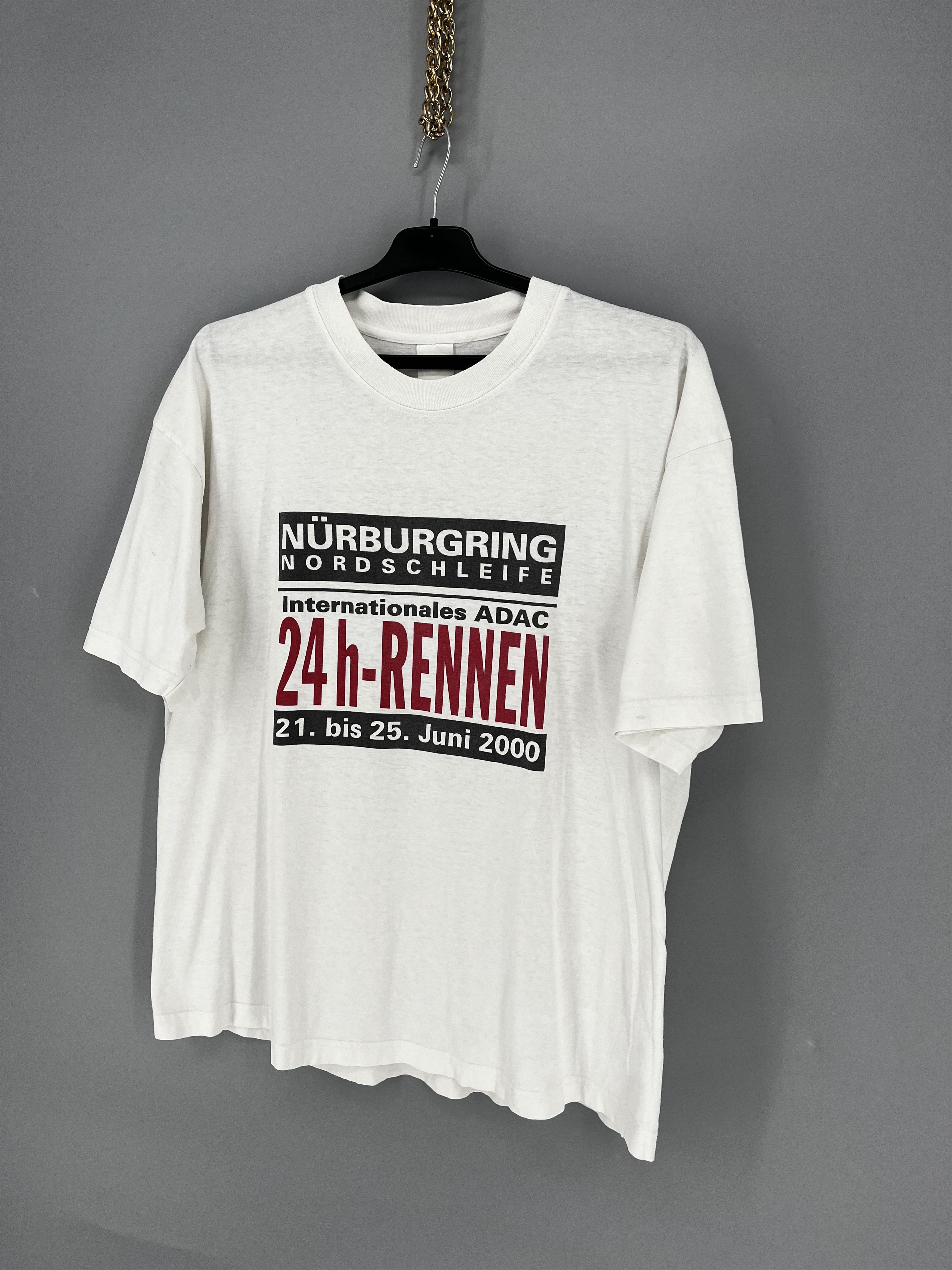 Vintage Nürburgring 24h Race Tee 2000 Germany Motorsport XL