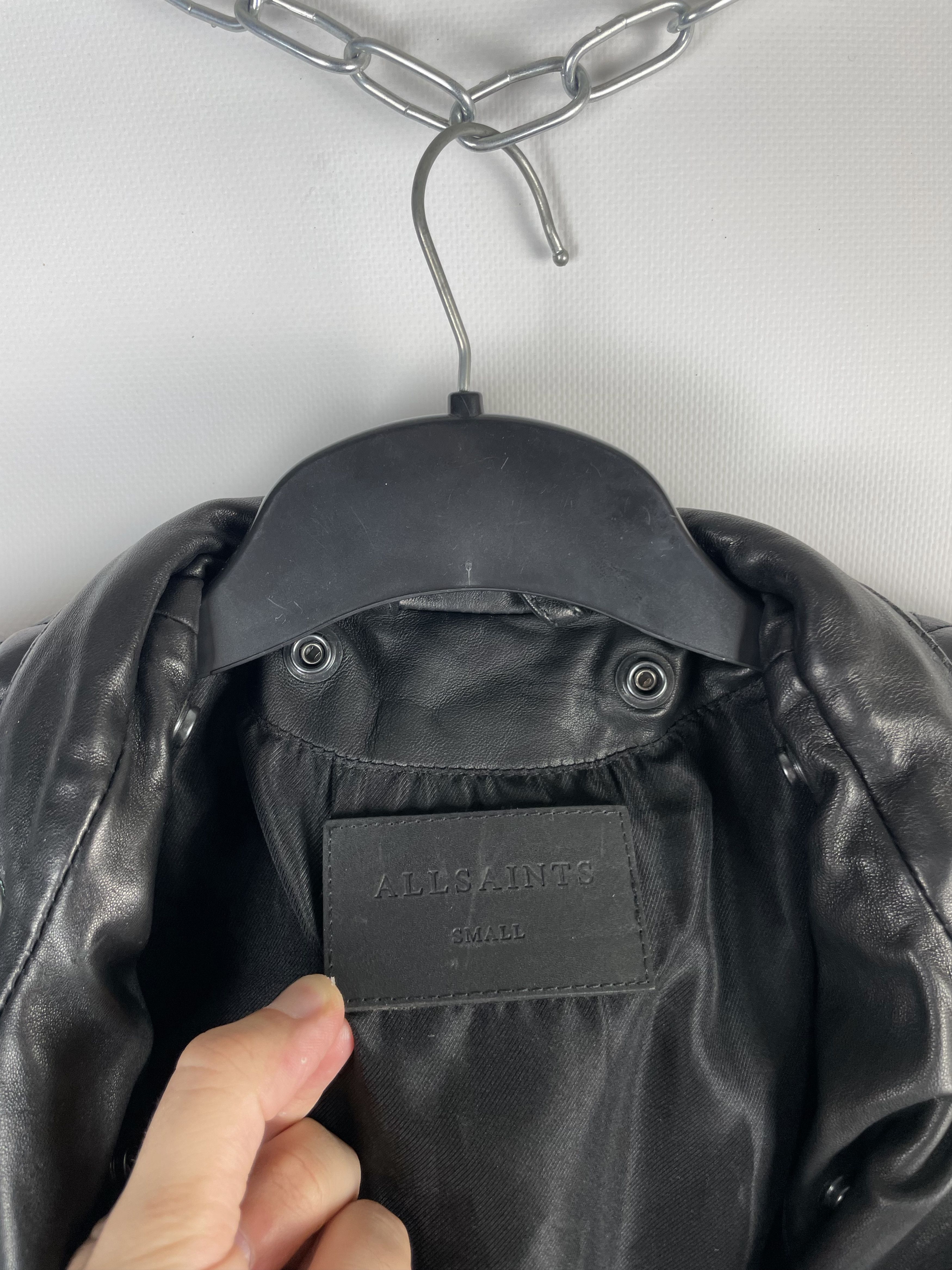 Allsaints AllSaints Leather Jacket Size US S / EU 44-46 / 1 - 5 Thumbnail