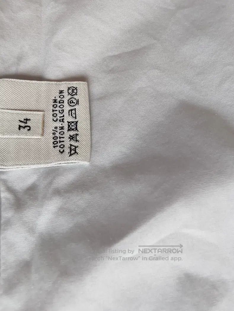 Hermes Hermes White shirt, classic striped design, 100% cotton Size XXS / US 00 / IT 34 - 3 Thumbnail