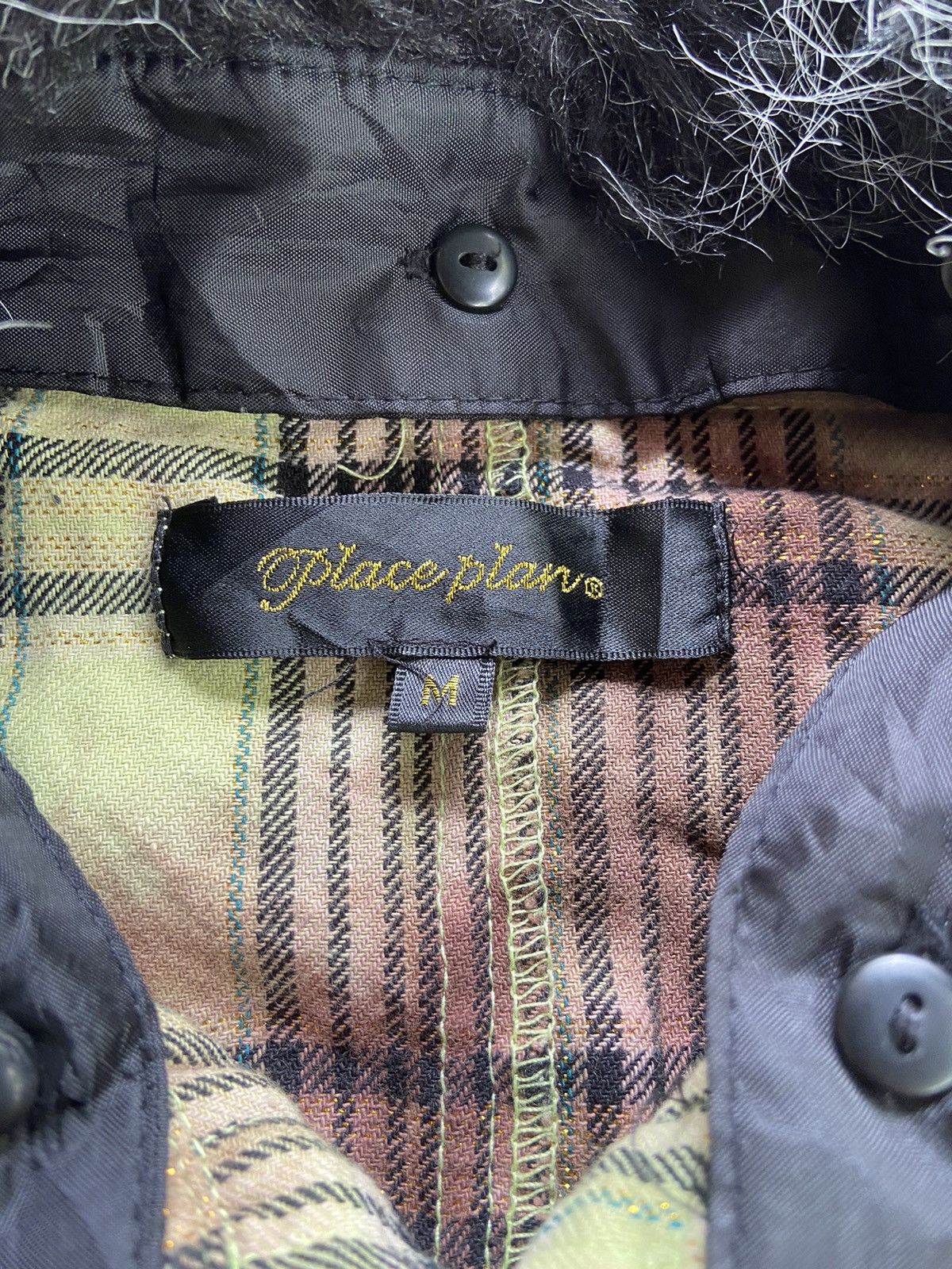 Japanese Brand LOVE EXPRESSION FAUX FUR BUTTON DOWN SHIRT Size US M / EU 48-50 / 2 - 10 Thumbnail