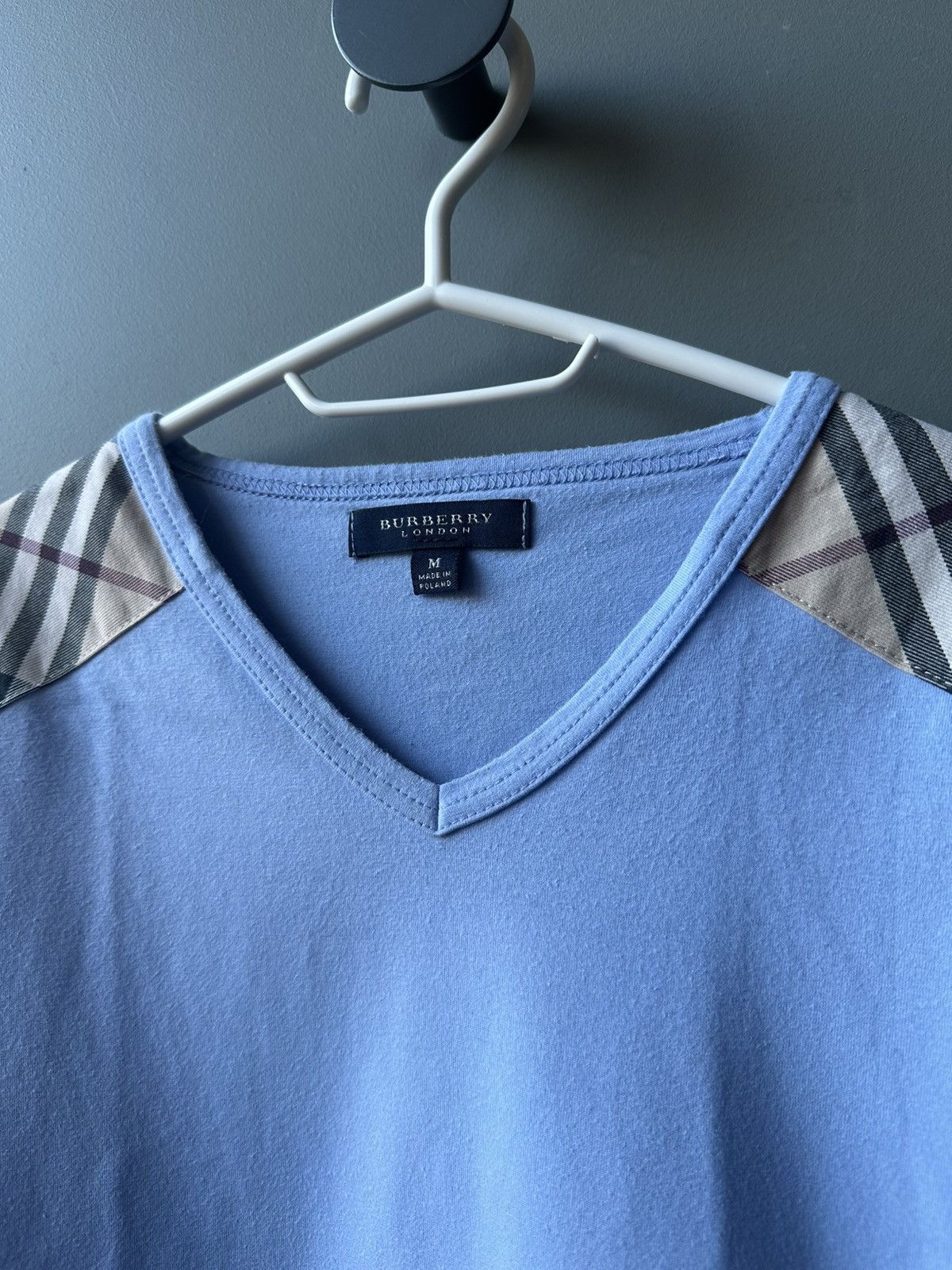 Burberry Burberry London Blue T-Shirt Size M Size M / US 6-8 / IT 42-44 - 3 Thumbnail