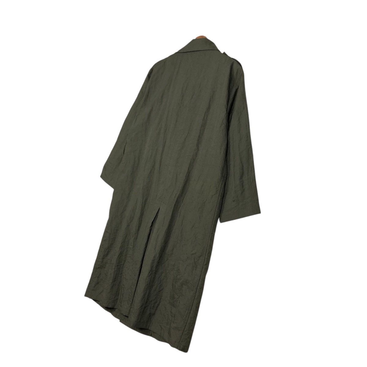 Japanese Brand × Vintage 📌Rich Green Vintage Long Jacket San-Entry Bondage Parachute Size US M / EU 48-50 / 2 - 12 Thumbnail