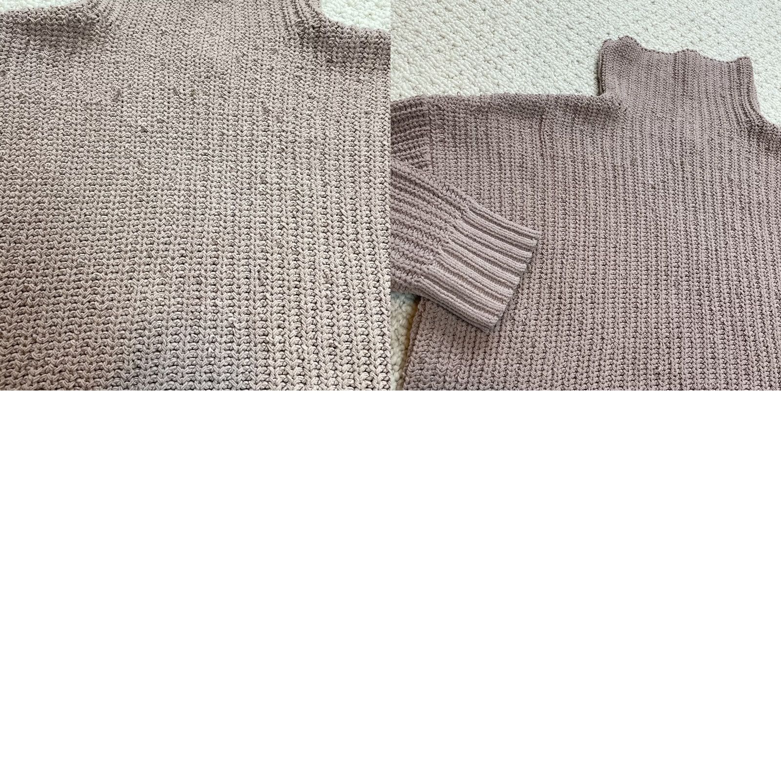 Vintage Aerie by American Eagle Sweater Womens Small Purple Turtleneck Knit Polyester Shirt Size S / US 4 / IT 40 - 9 Thumbnail