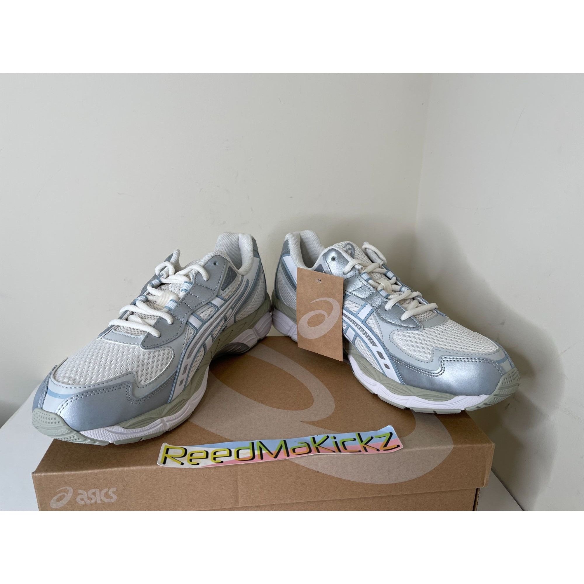 Asics Asics Gel NYC 2055 Cream Dolphin Grey Mens size 10.5us Size US 10.5 / EU 43-44 - 4 Thumbnail