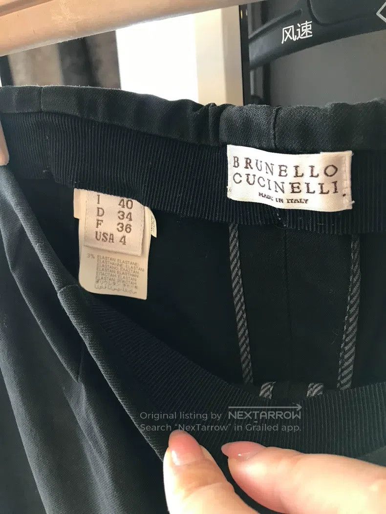 Brunello Cucinelli Brunello Cucinelli Women's pants Size 26" / US 2 / IT 38 - 3 Thumbnail