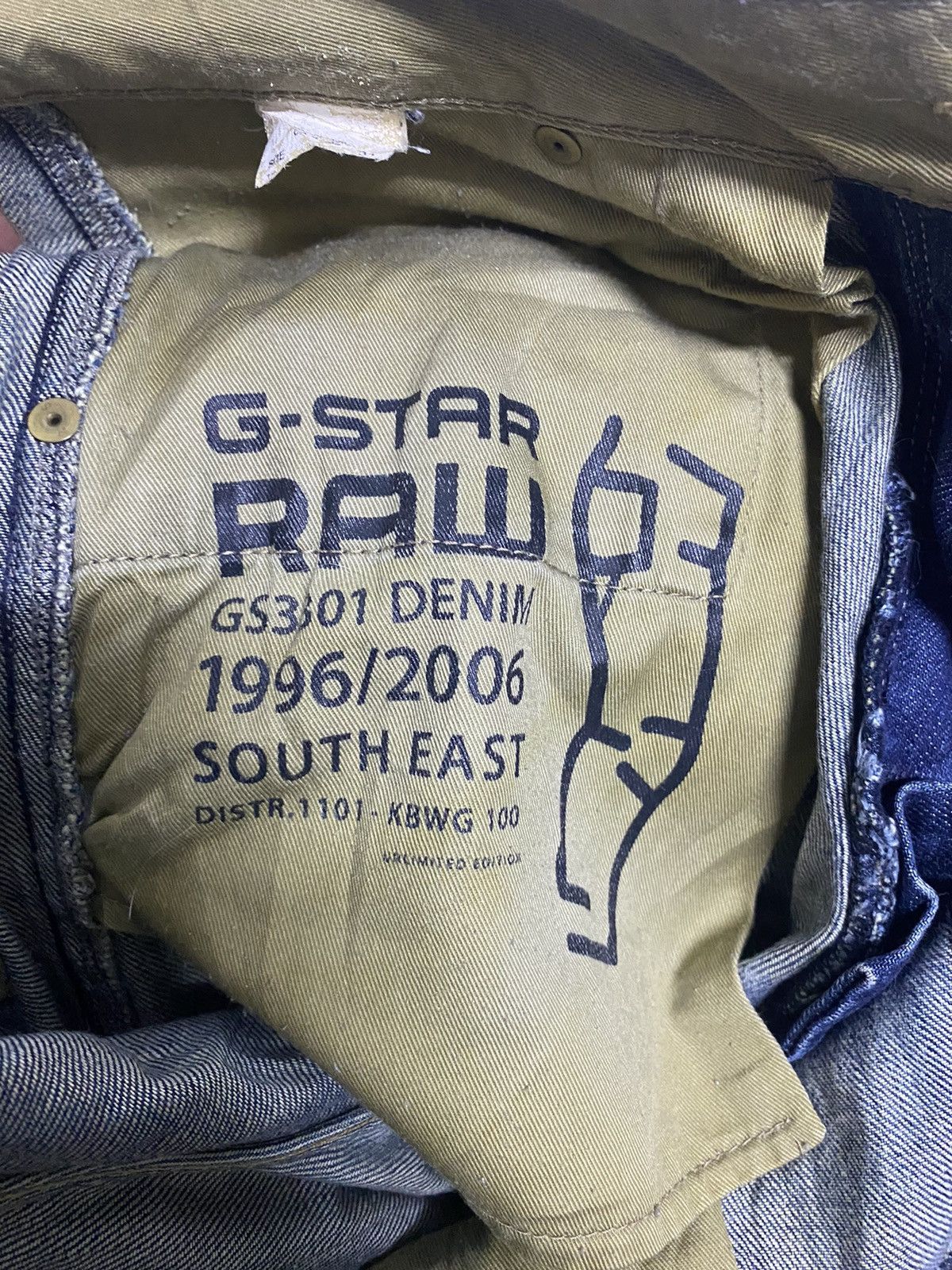 G-Star Vintage G-Star 96 Raw Distressed Denim Jeans Pants Size US 34 / EU 50 - 21 Thumbnail