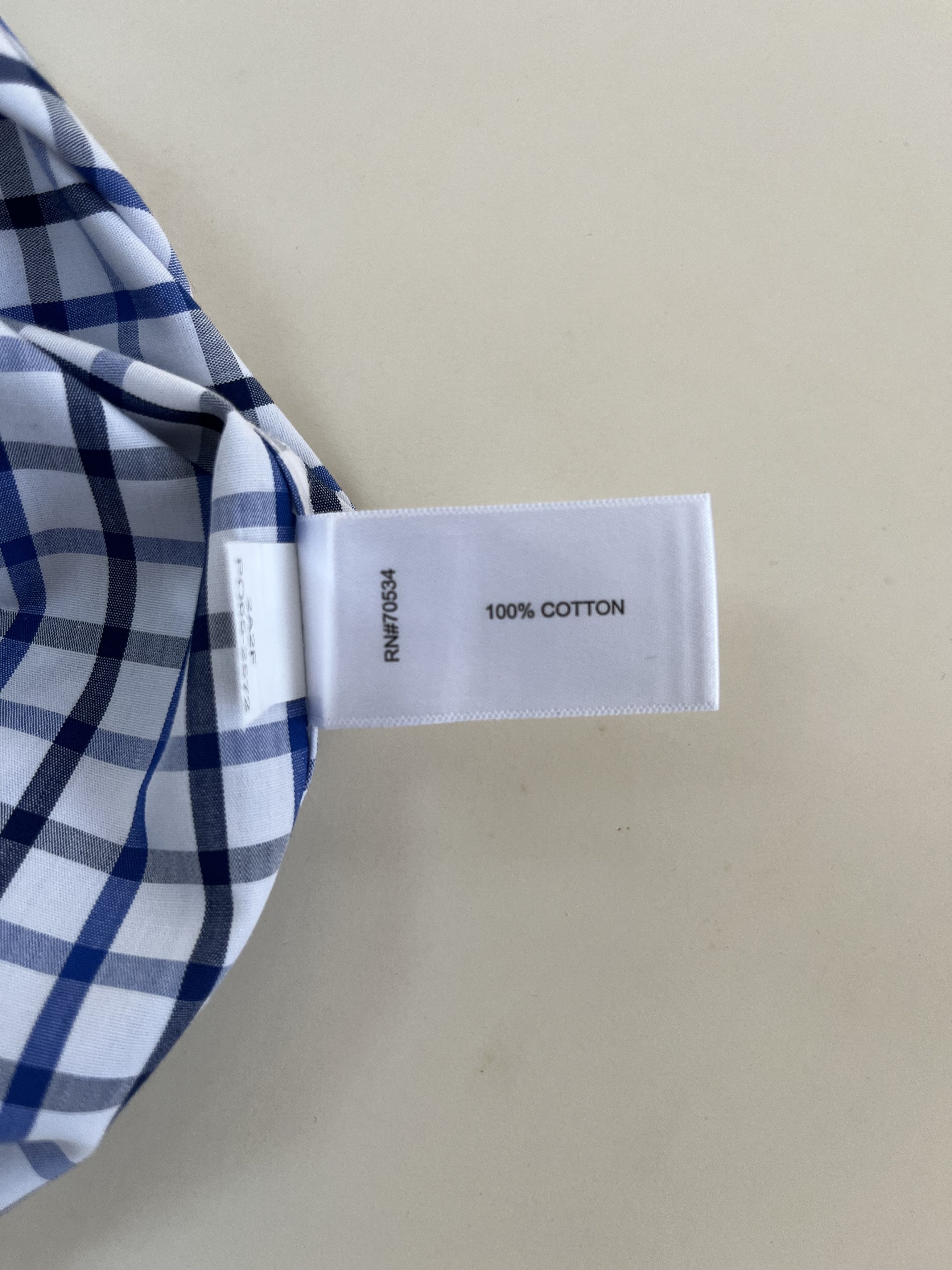Orvis ORVIS LS Trim-Fit XL Button-Down Gingham Casual Shirt Size US XL / EU 56 / 4 - 5 Thumbnail