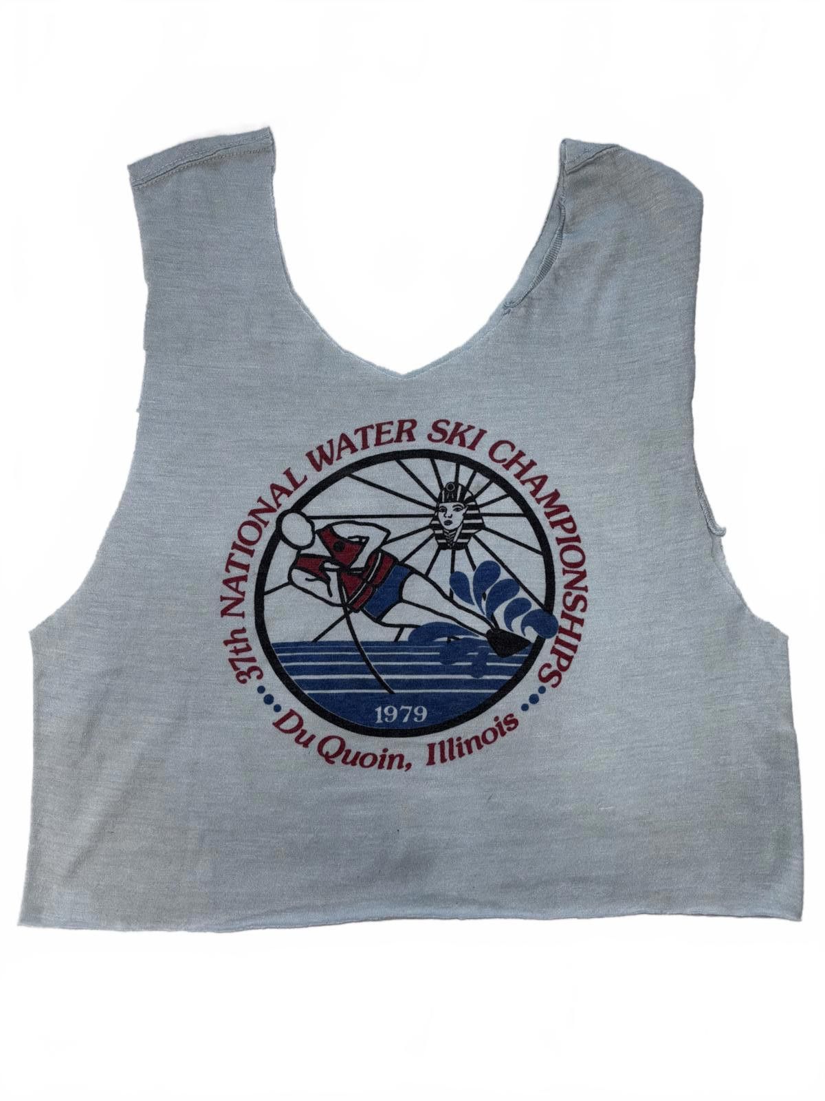Designer Vintage 1979 National Water Ski Championships Tank Top Size XXS / US 00 / IT 34 - 1 Thumbnail
