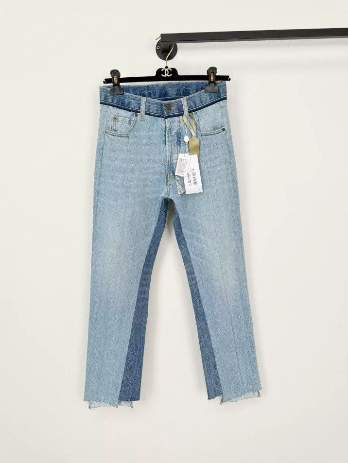 image of Maison Margiela Mm6 New Jeans With Tag in Blue, Men's (Size 38)