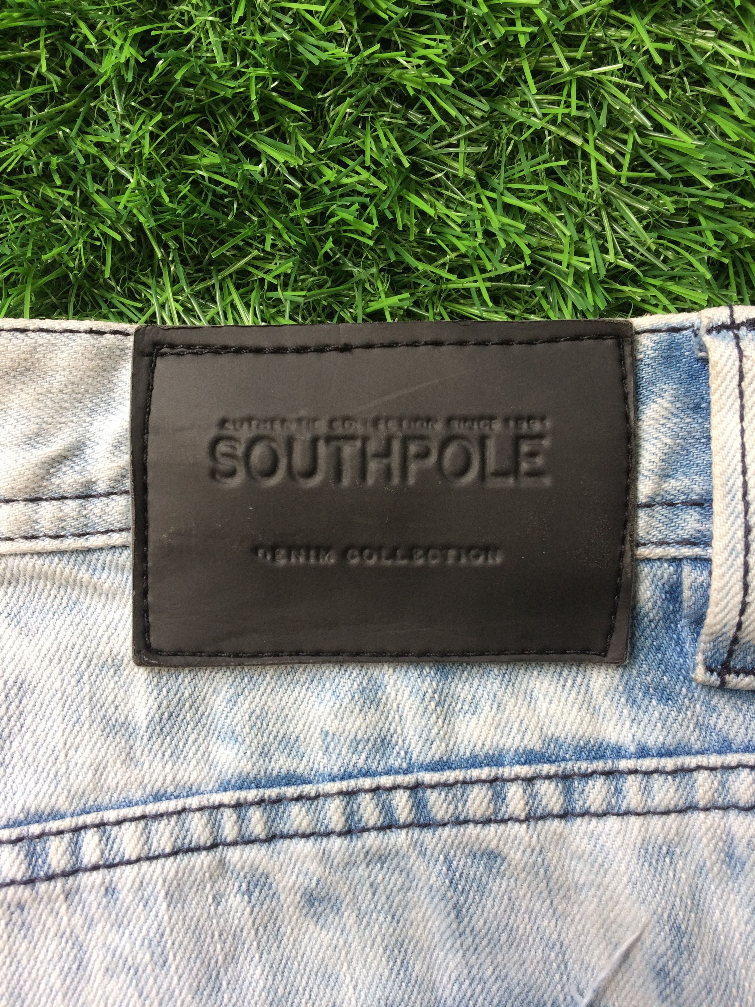 Southpole Distressed Ripped Southpole Acid Wash Jeans D-722 Size US 40 / EU 56 - 10 Thumbnail