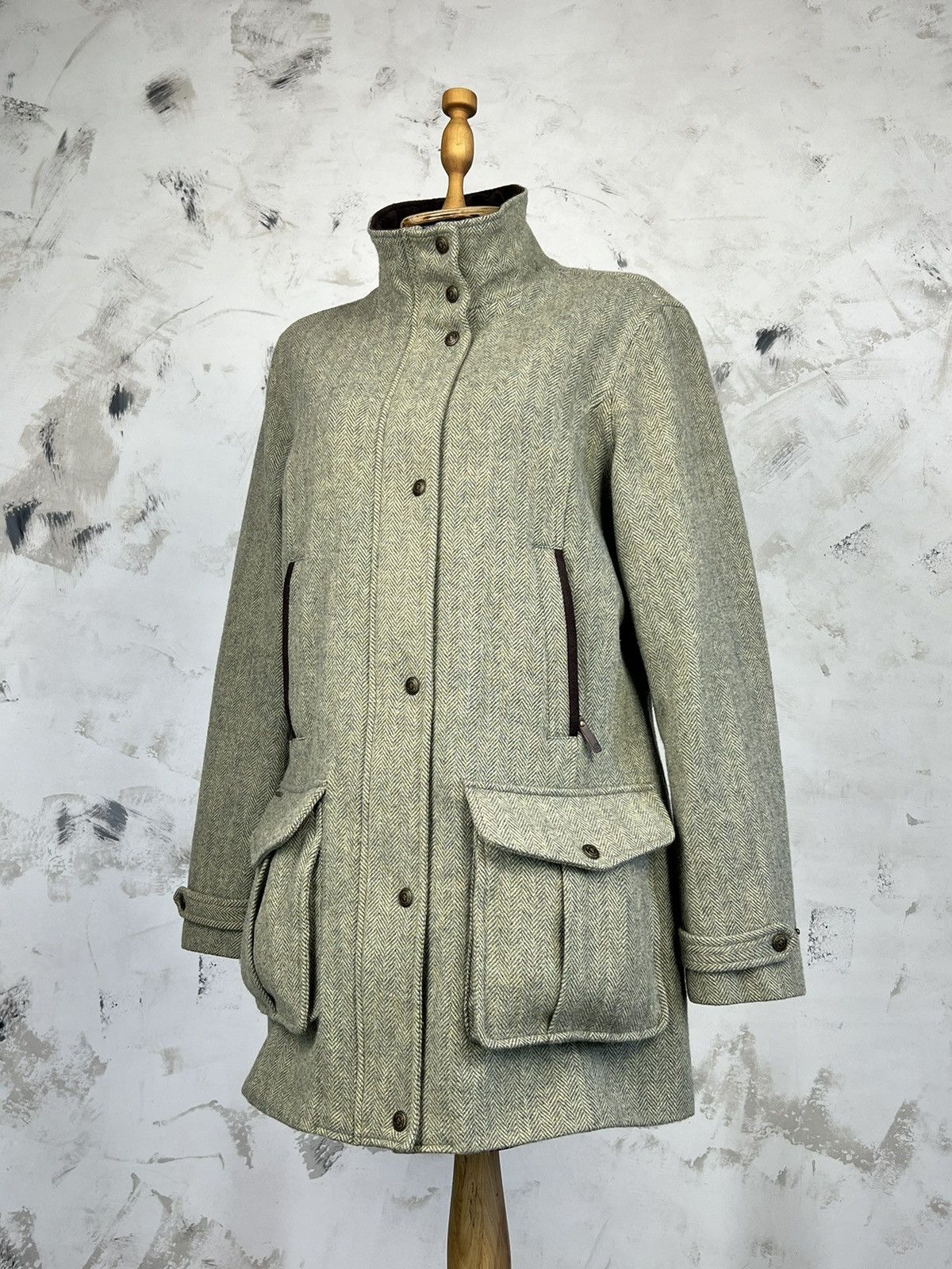 Vintage Vintage Toggi Tweed Jacket Size US 12 L - XL Size XL / US 12-14 / IT 48-50 - 2 Thumbnail