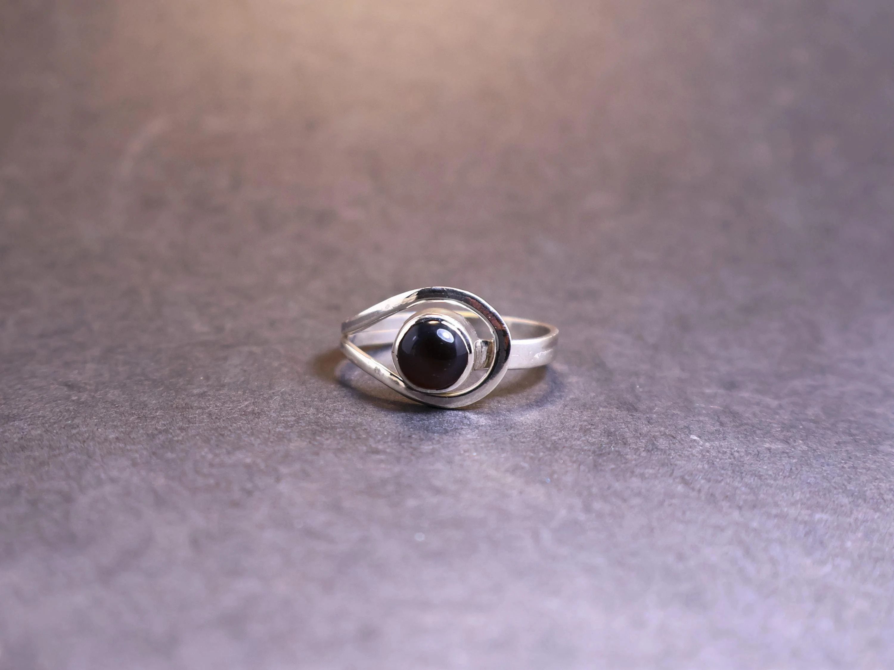 Handmade Black Onyx Ring, 925 Sterling Silver Ring, Handmade Jewelry, Size ONE SIZE - 8 Thumbnail