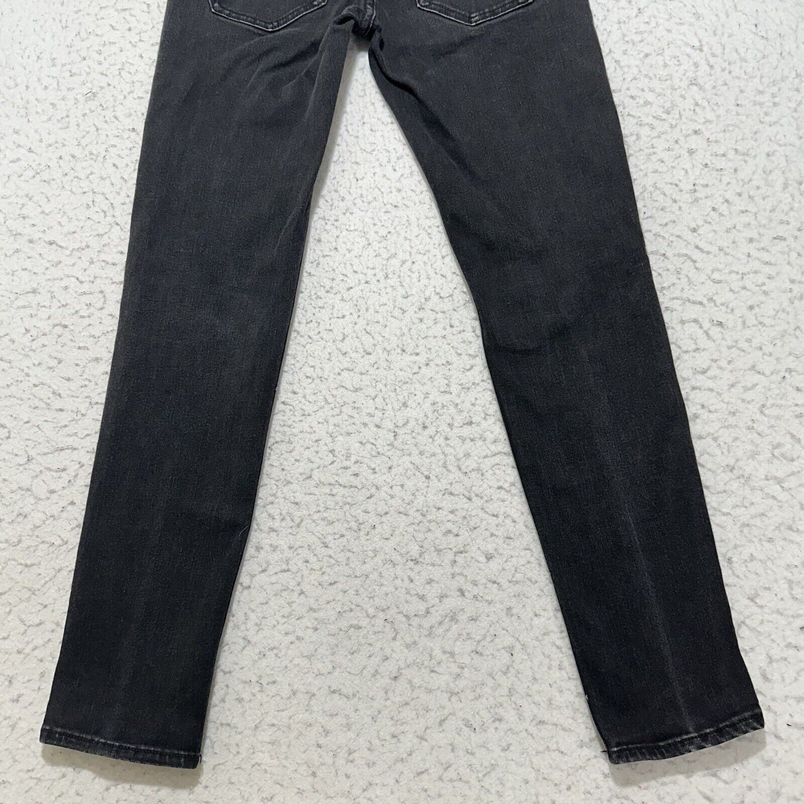 Hollister Hollister 29x28 Skinny Stretch Black Denim Jeans Mid Rise Size 28" / US 6 / IT 42 - 7 Thumbnail