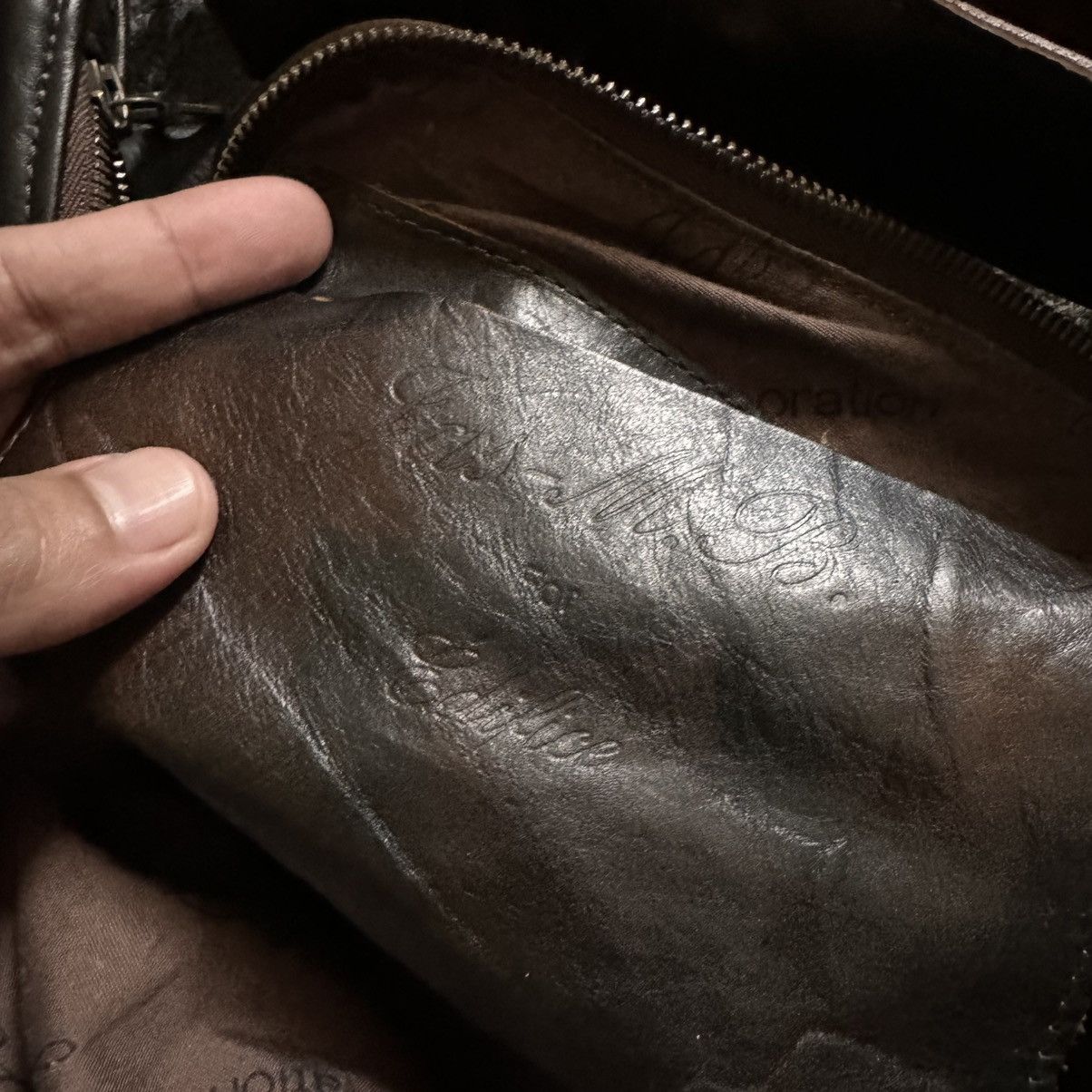 Genuine Leather ENGLAND LEATHERCRAFT MESSENGER BAG Size ONE SIZE - 8 Thumbnail