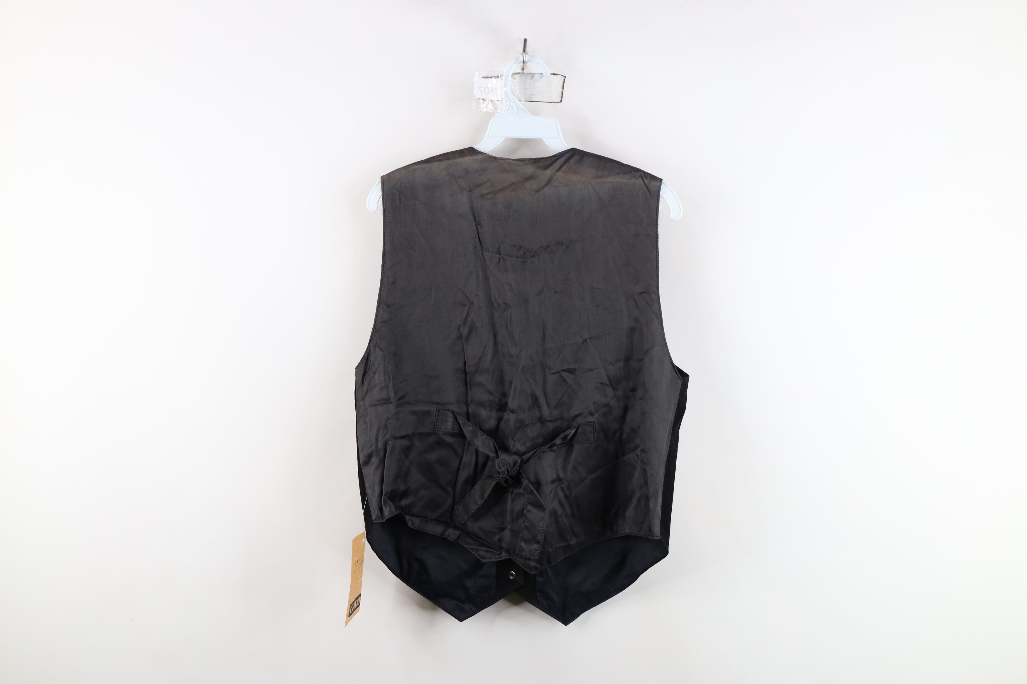 Vintage Deadstock Vintage 90s Streetwear Tie Back Vest Jacket Size M / US 6-8 / IT 42-44 - 14 Thumbnail