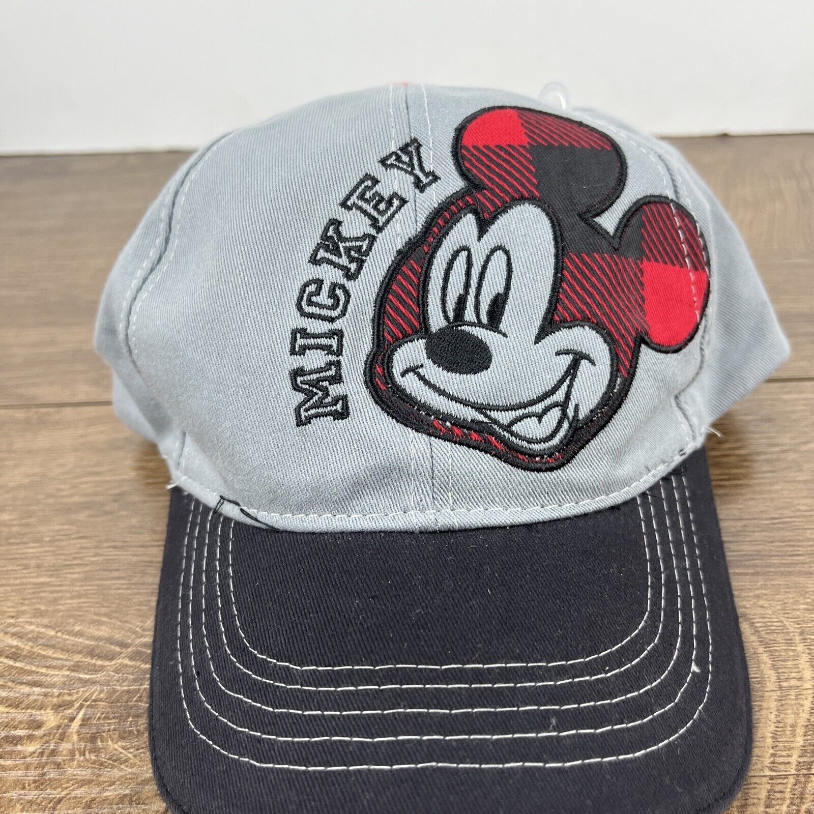 Other Mickey Mouse Hat Mickey Mouse Gray Hat Adjustable Adult Size Size ONE SIZE - 7 Thumbnail