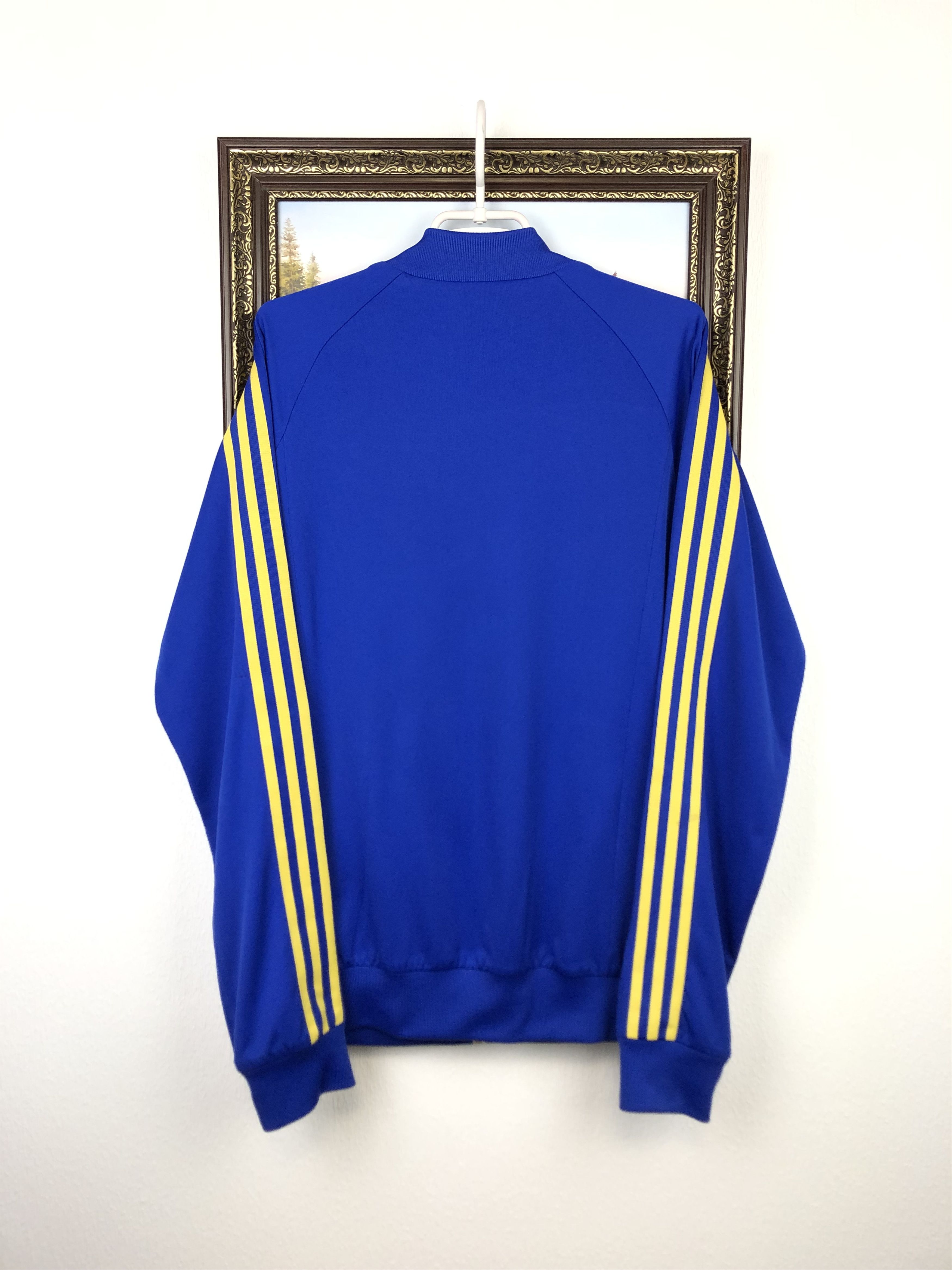 Adidas Adidas Sweden Jacket World Cup Soccer Track Top Reversible Size US L / EU 52-54 / 3 - 8 Thumbnail