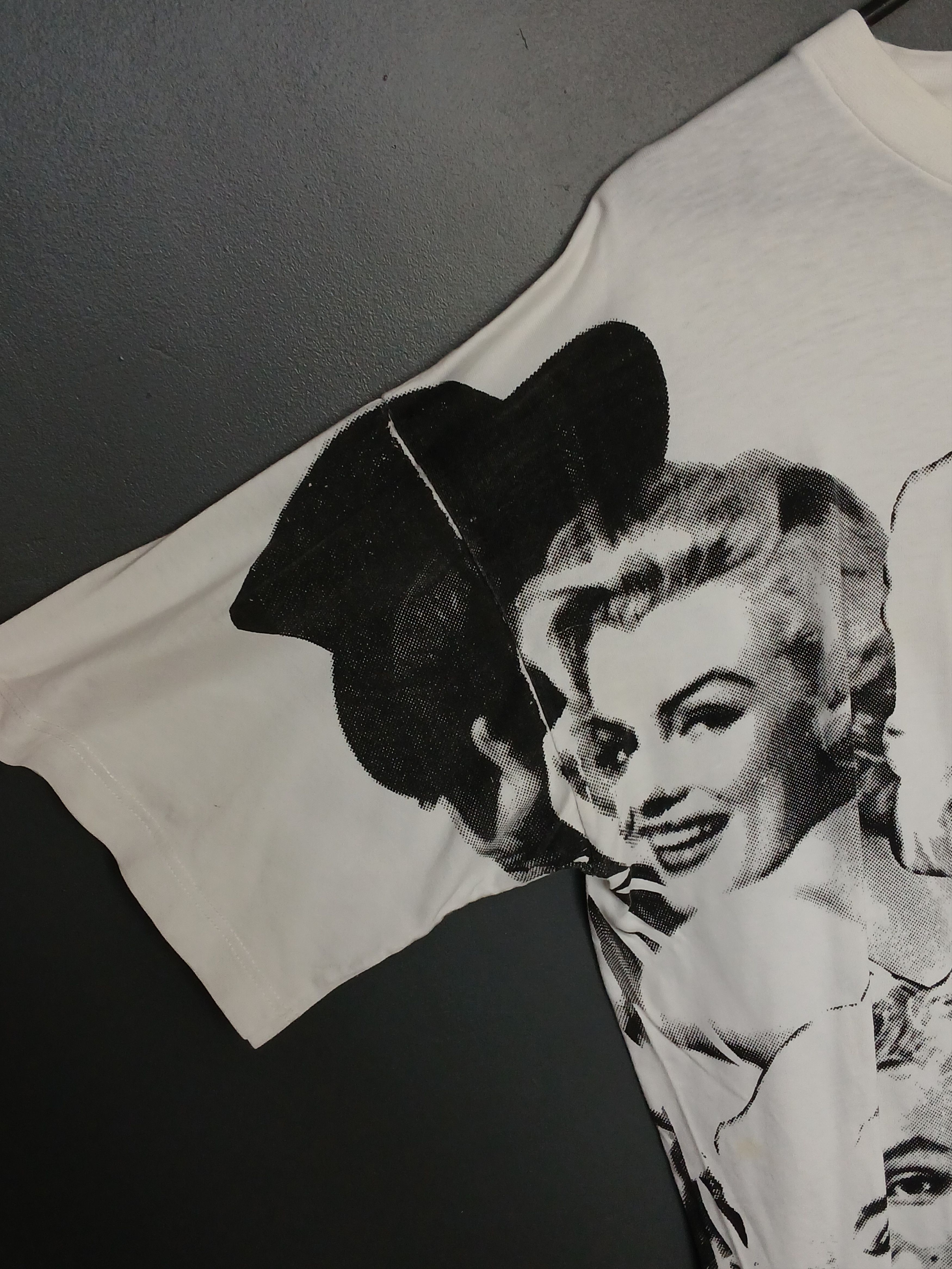 Vintage Vintage Marilyn Monroe T-Shirt Size US L / EU 52-54 / 3 - 4 Thumbnail