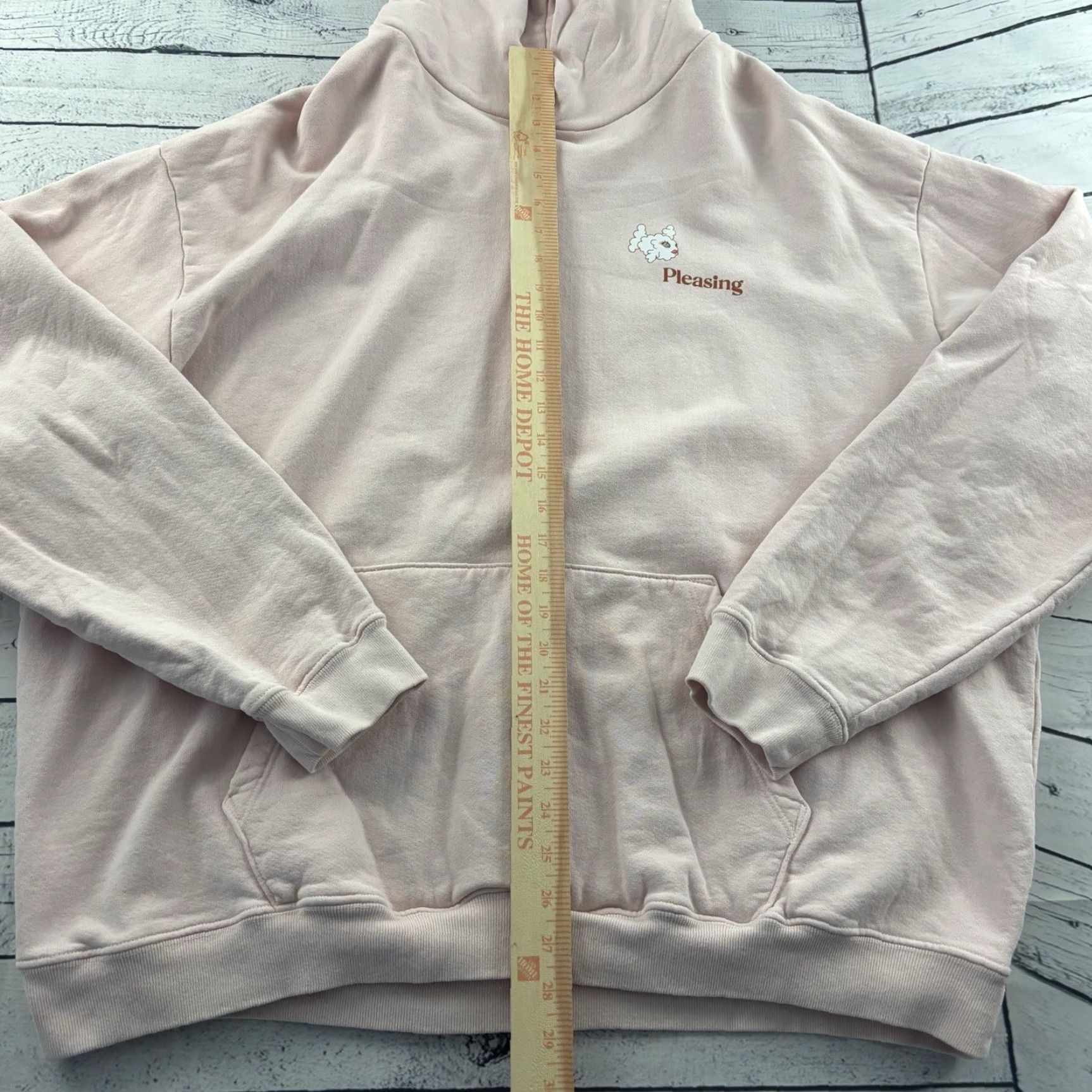 Vintage Pleasing Nike Pullover Hoodie Sweatshirt Mens 2XL Light Pink Size US XXL / EU 58 / 5 - 3 Thumbnail