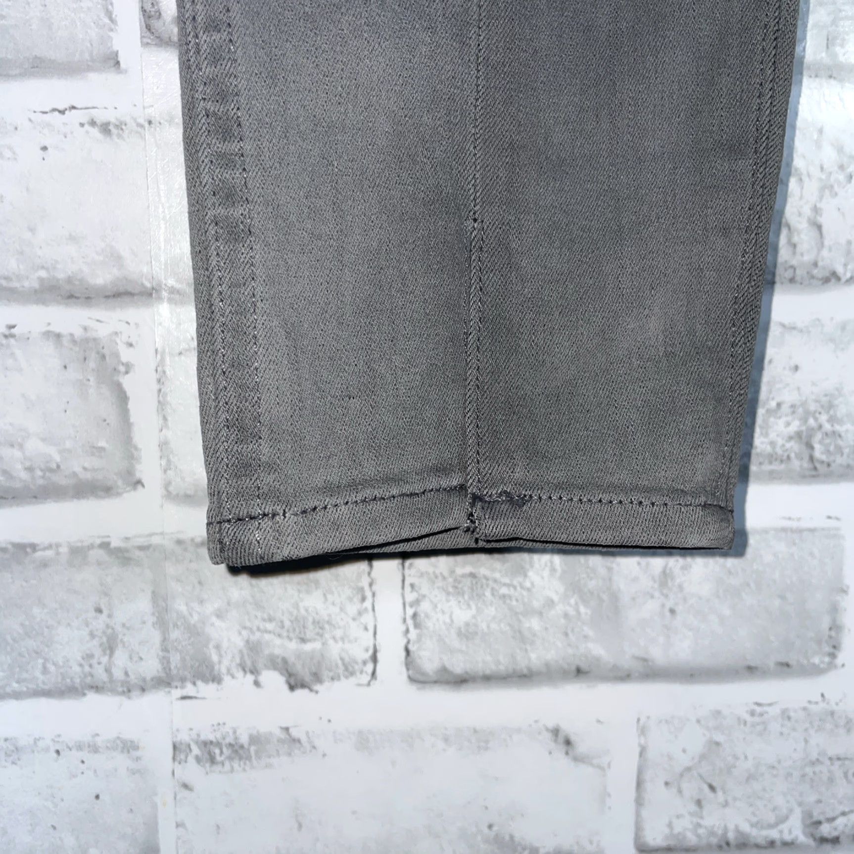 Madewell MADewell Gray Skinny Roadtripper Jeggings Womens Petite Size 24P 25" Inseam Size 42" / US 20 - 3 Thumbnail