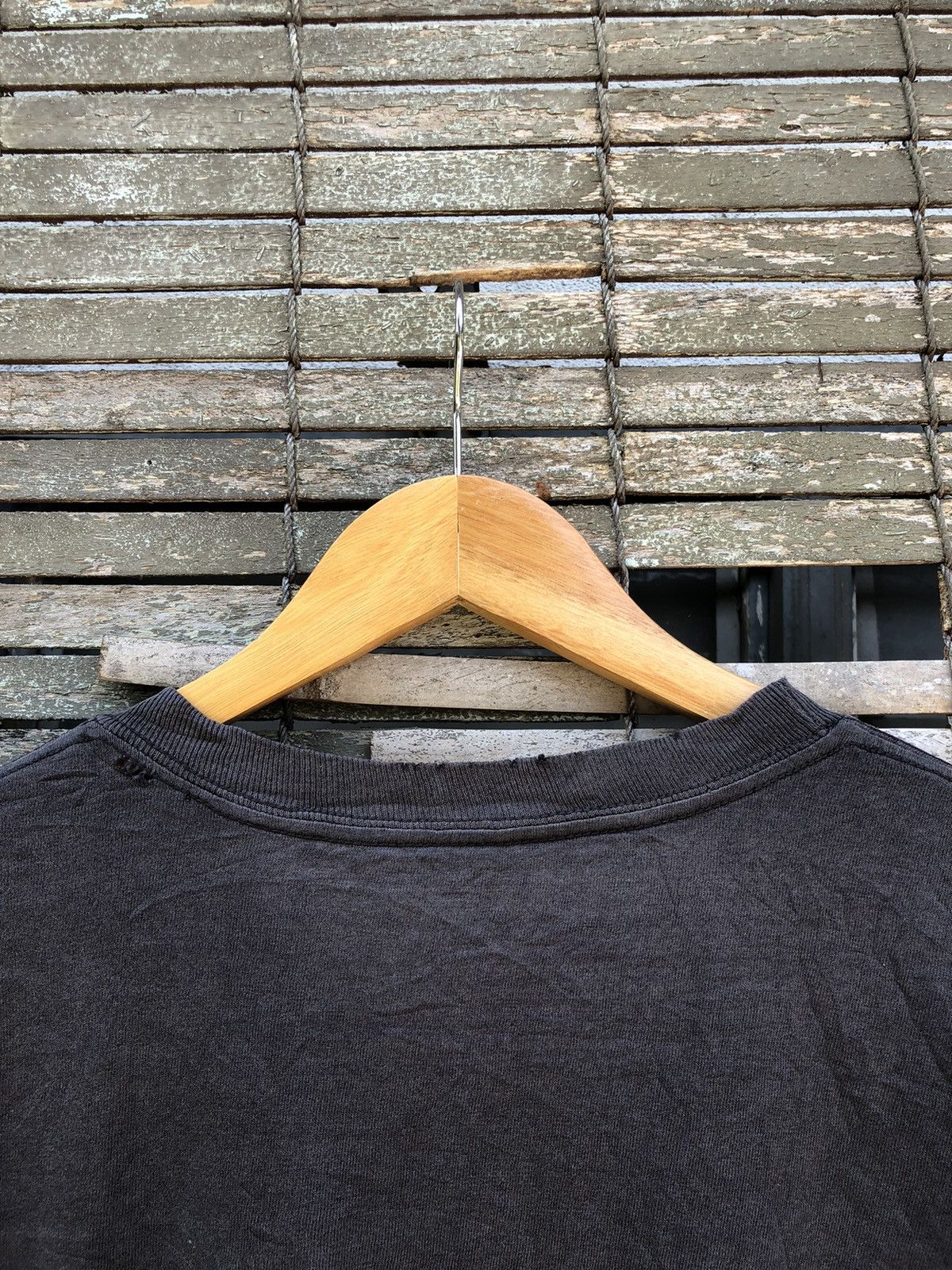 Band Tees Vintage Crazy Sunfaded Wutang Clan CREAM Rap Tees Size US L / EU 52-54 / 3 - 11 Thumbnail