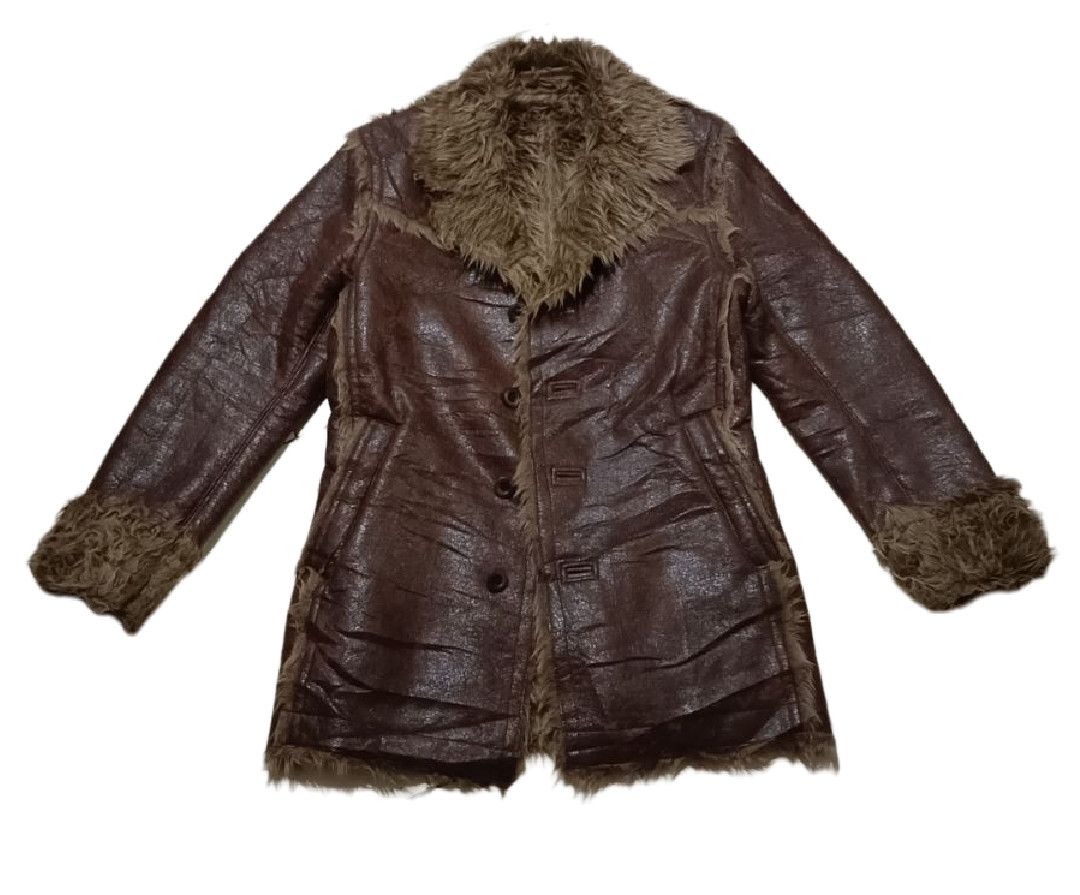semanticdesign Tete Homme Mud squadron Shearling Leather Size US M / EU 48-50 / 2 - 3 Thumbnail