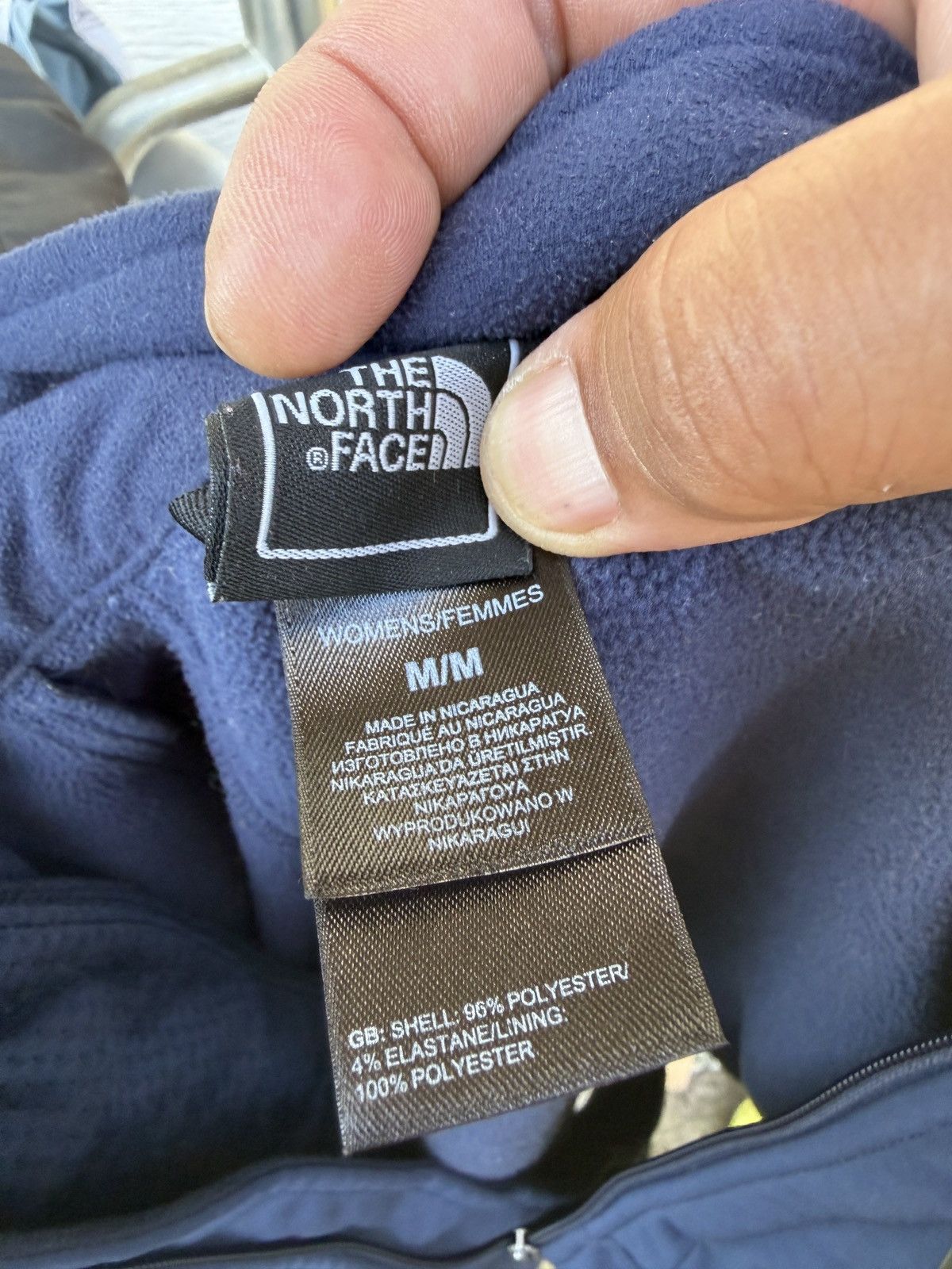 The North Face The North Face Women's Navy Full-Zip Softshell Jacket Size M / US 6-8 / IT 42-44 - 4 Thumbnail