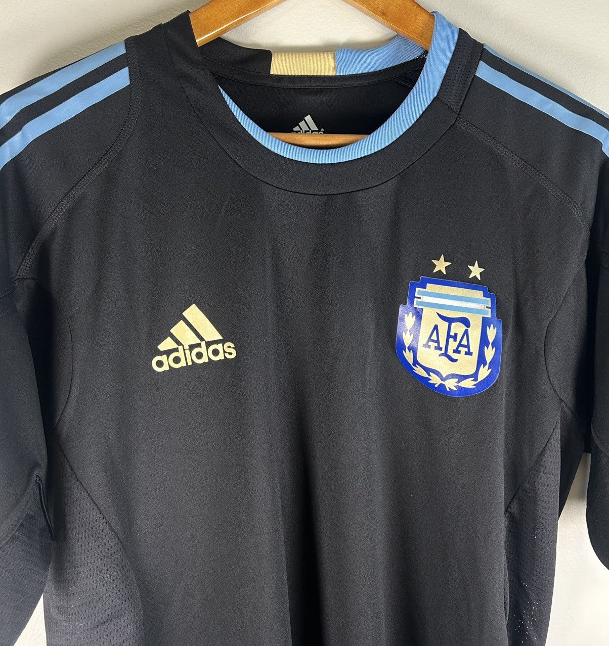 Adidas Adidas Argentina Soccer Jersey Retro 2010 Training Men's M Size US M / EU 48-50 / 2 - 4 Thumbnail