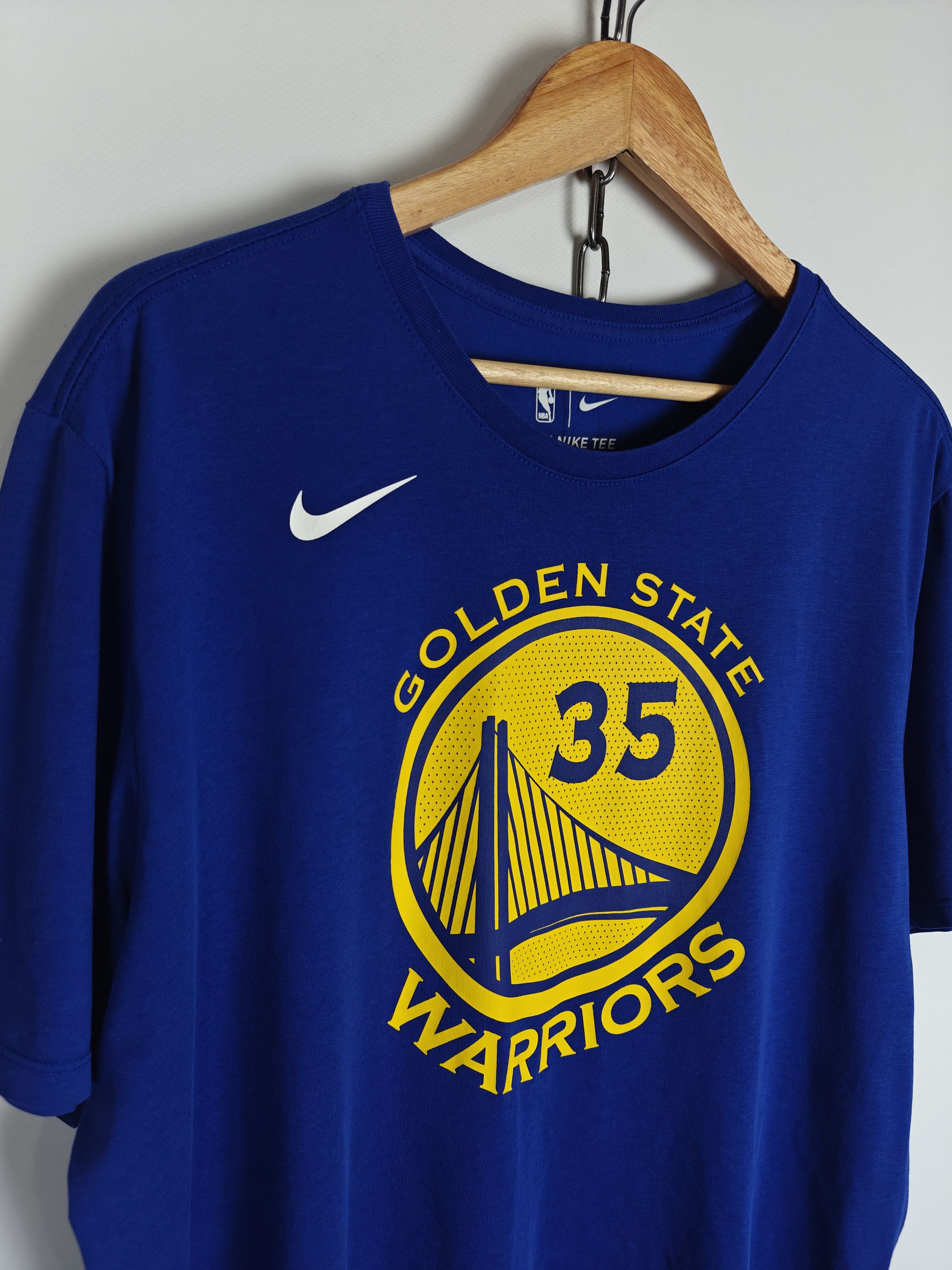 Nike Nike x NBA T-Shirt Golden State Warriors Durant 35 size XL Size US XL / EU 56 / 4 - 5 Thumbnail