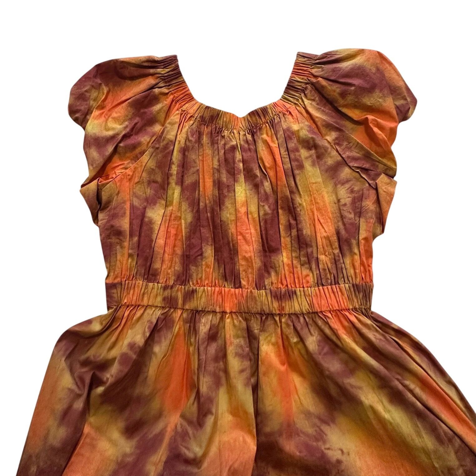 Ulla Johnson ULLA JOHNSON Nanette Midi Dress In Topaz, Size 4, New with Size S / US 4 / IT 40 - 6 Thumbnail