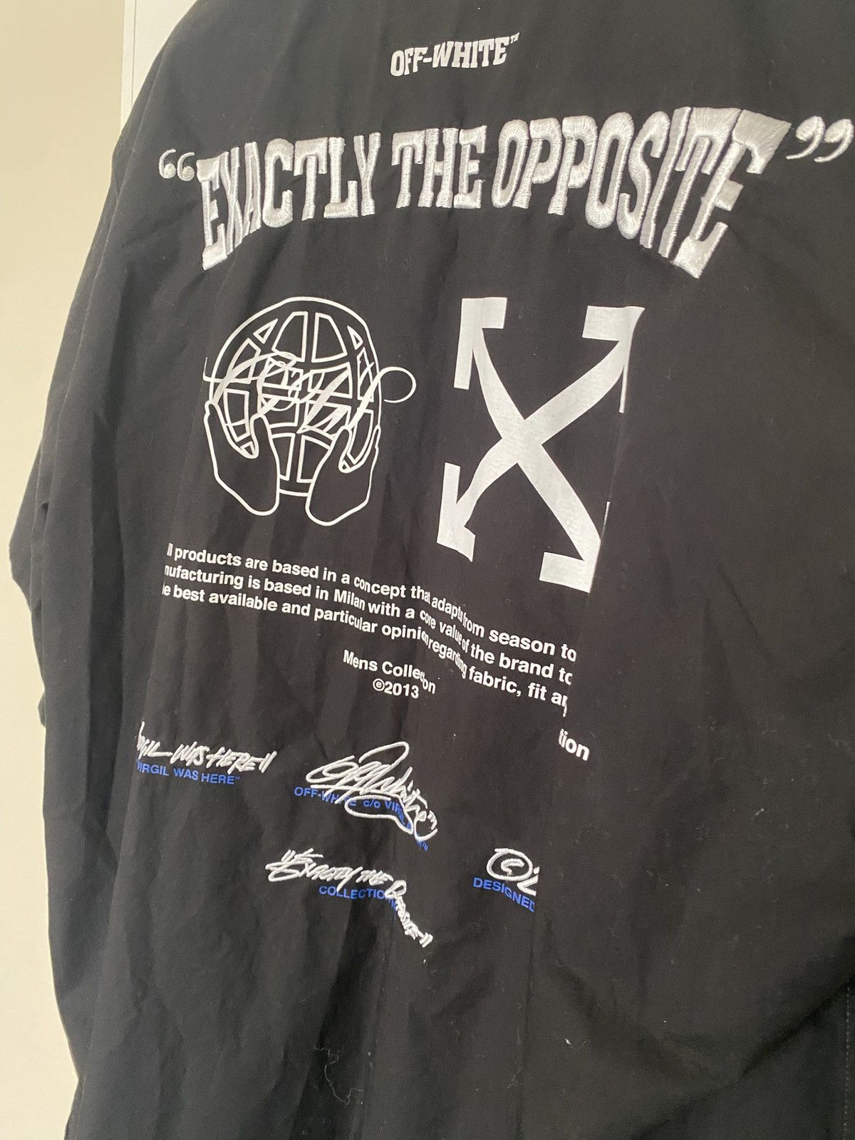 Off-White Off-White Exact Opposite Shirt Size Medium Size US M / EU 48-50 / 2 - 4 Thumbnail