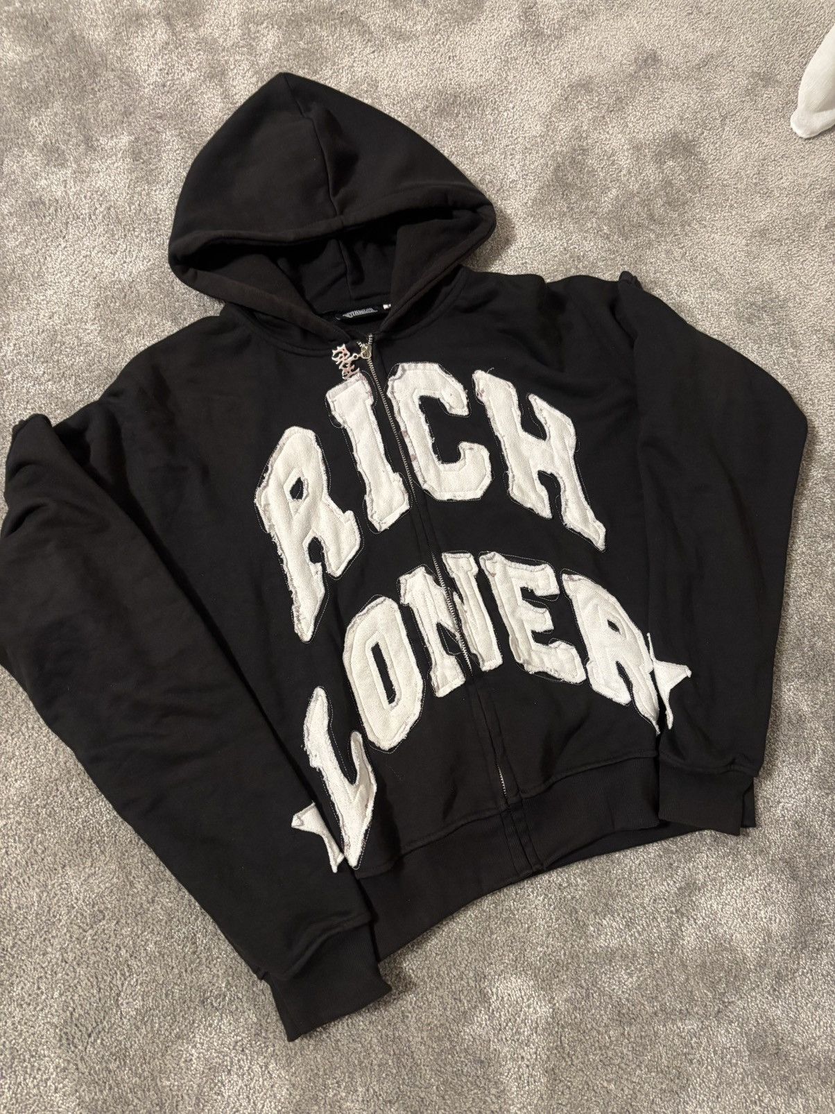 Other Rich Loner Club zip Hoodie Size US M / EU 48-50 / 2 - 1 Thumbnail
