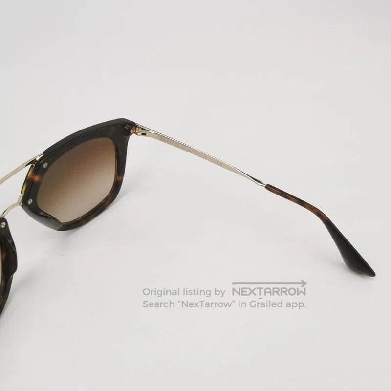 Prada Prada Logo Oversized Sunglasses. Size ONE SIZE - 4 Thumbnail